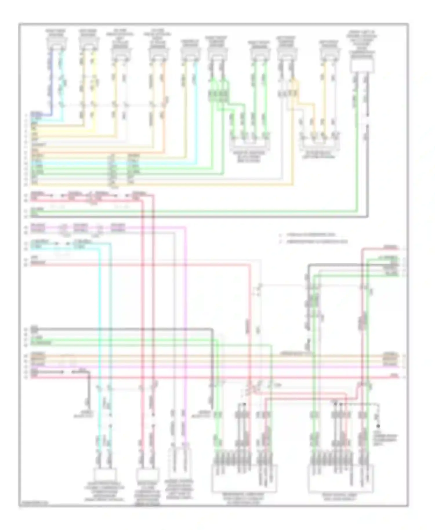 Tahoe Chevrolet III (2006-2014): Navigation circuit, with y91 & with uqa (3 of 4)