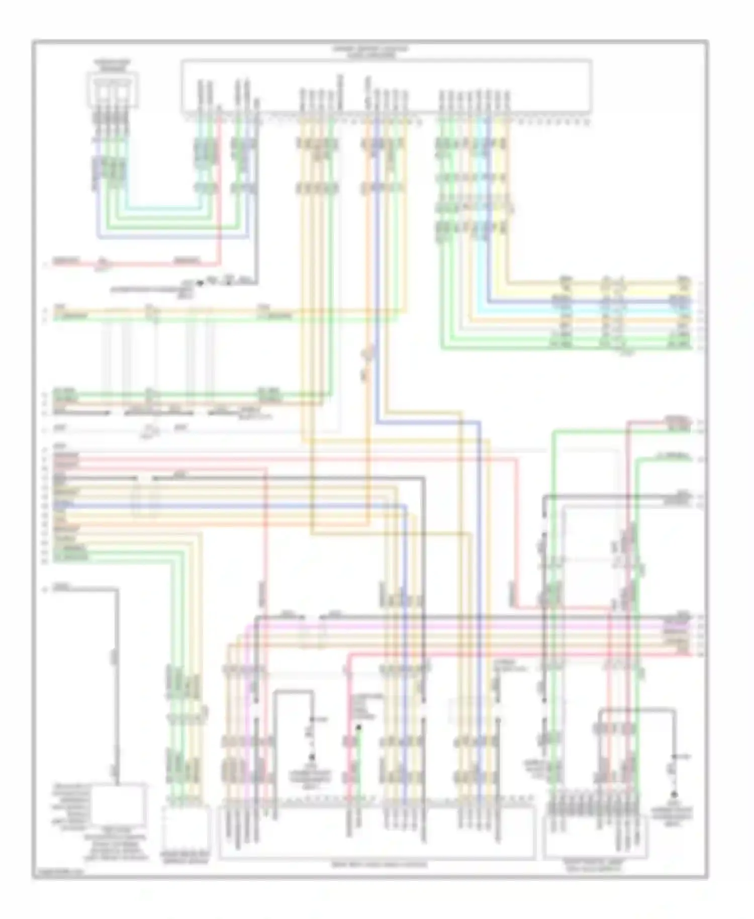 Tahoe Chevrolet III (2006-2014): Navigation circuit, without uys, y91 & with uqa (2 of 3)