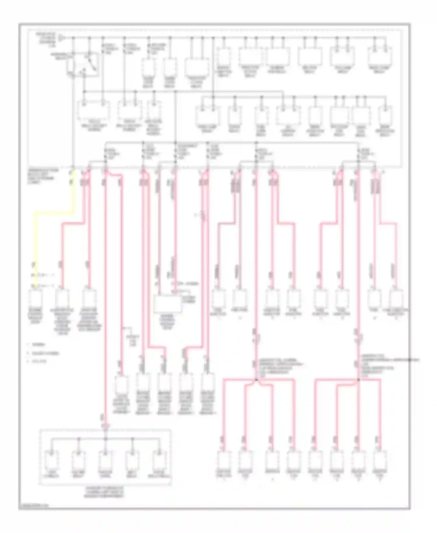 Tahoe Chevrolet III (2006-2014): Power distribution circuit (4 of 8)