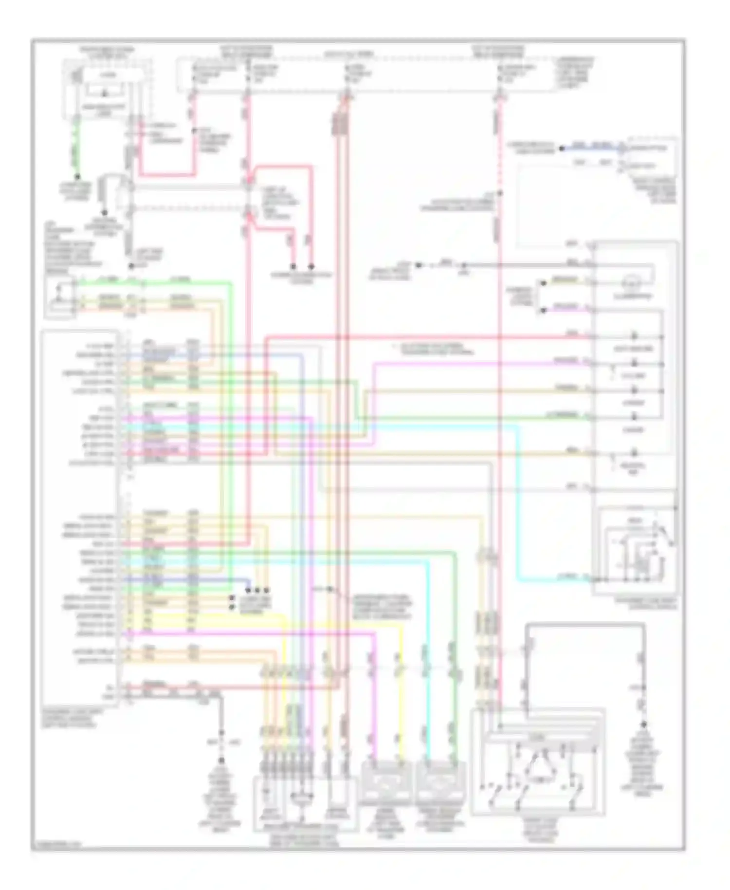 Tahoe Chevrolet III (2006-2014): 6.0l vin j, transfer case circuit