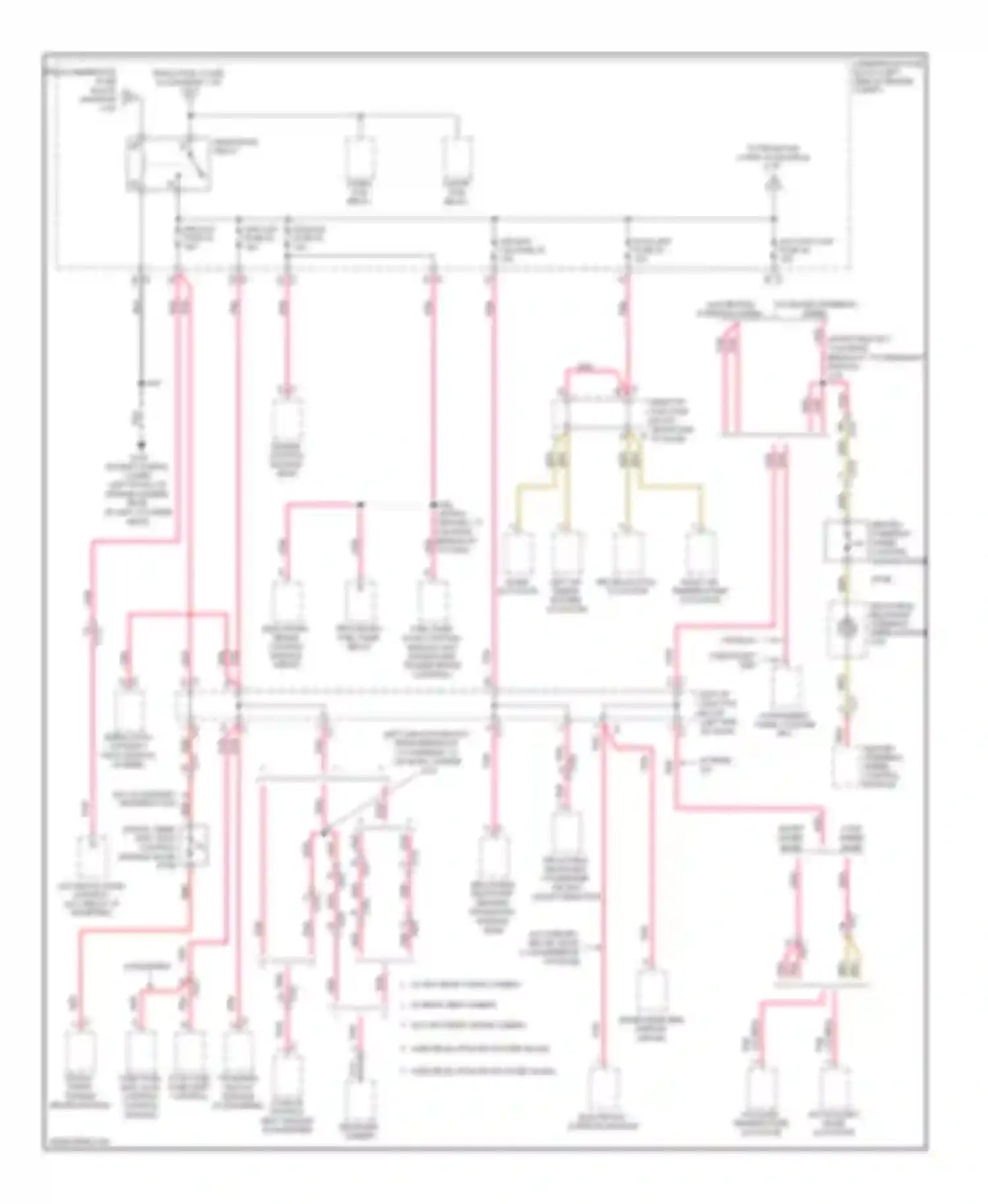 Wiring diagram (approximately 7 cm from for Chevrolet Tahoe III (2006-2014) (1 of 1)