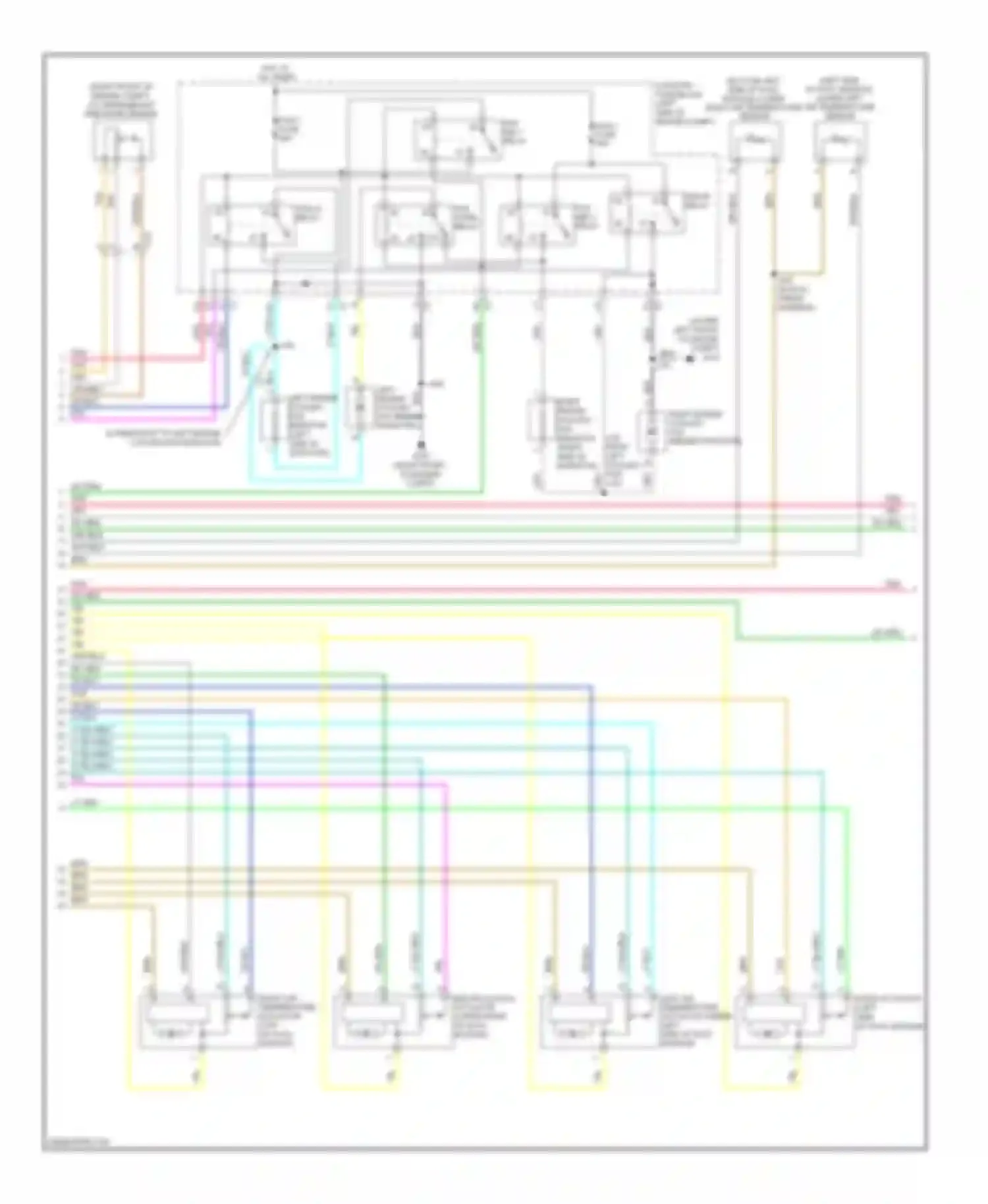 Wiring diagram fan lo relay for Chevrolet Tahoe III (2006-2014) (4 of 6)