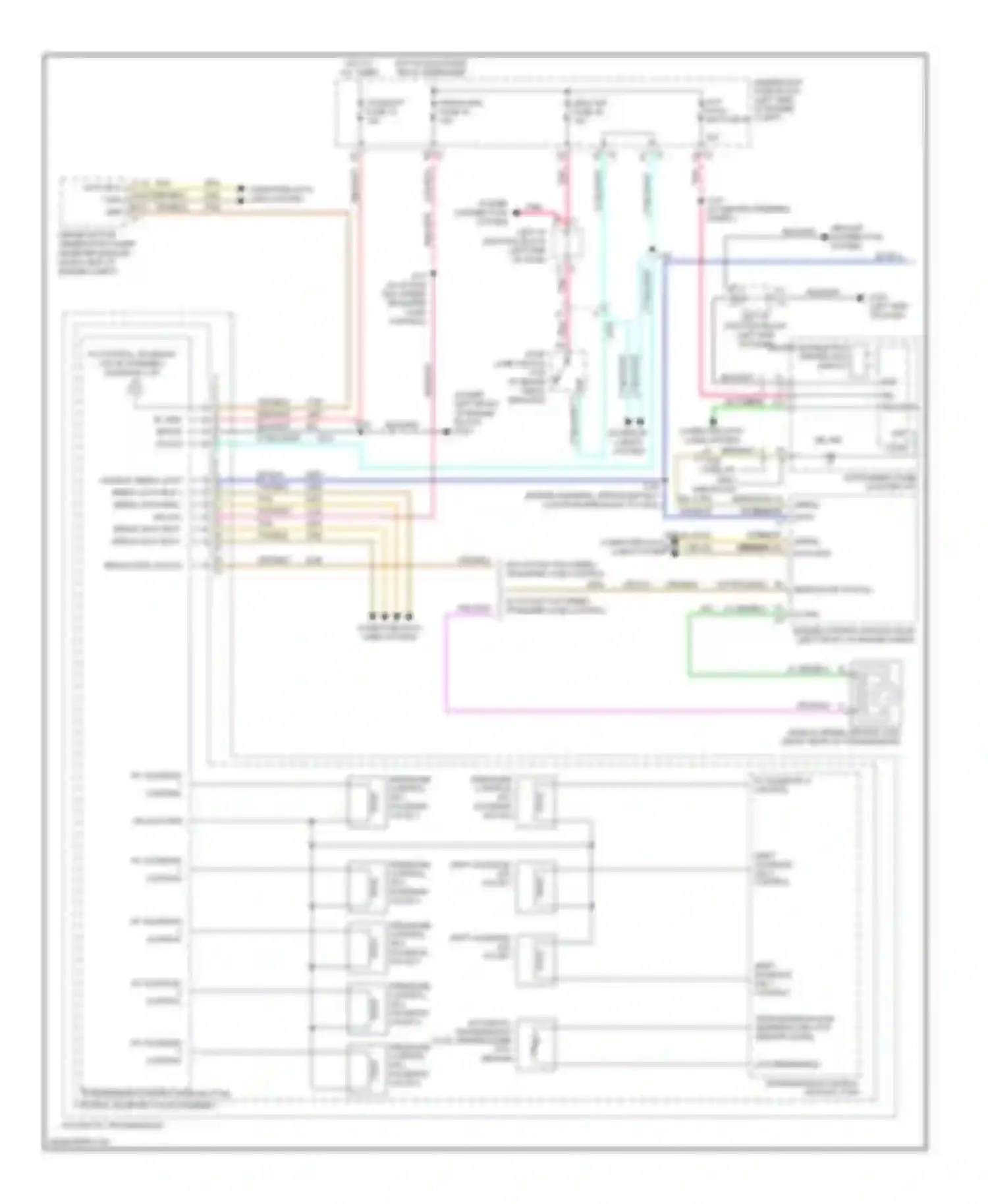 Wiring diagram ground distribution system for Chevrolet Tahoe III (2006-2014) (12 of 13)