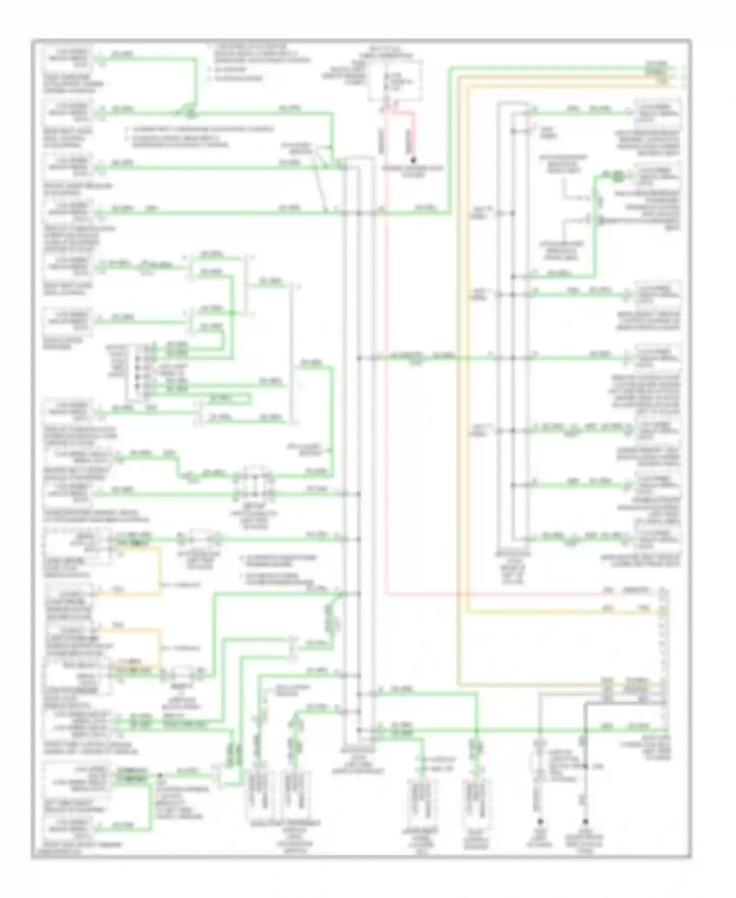 Wiring diagram low speed gmlan for Chevrolet Tahoe III (2006-2014) (1 of 2)