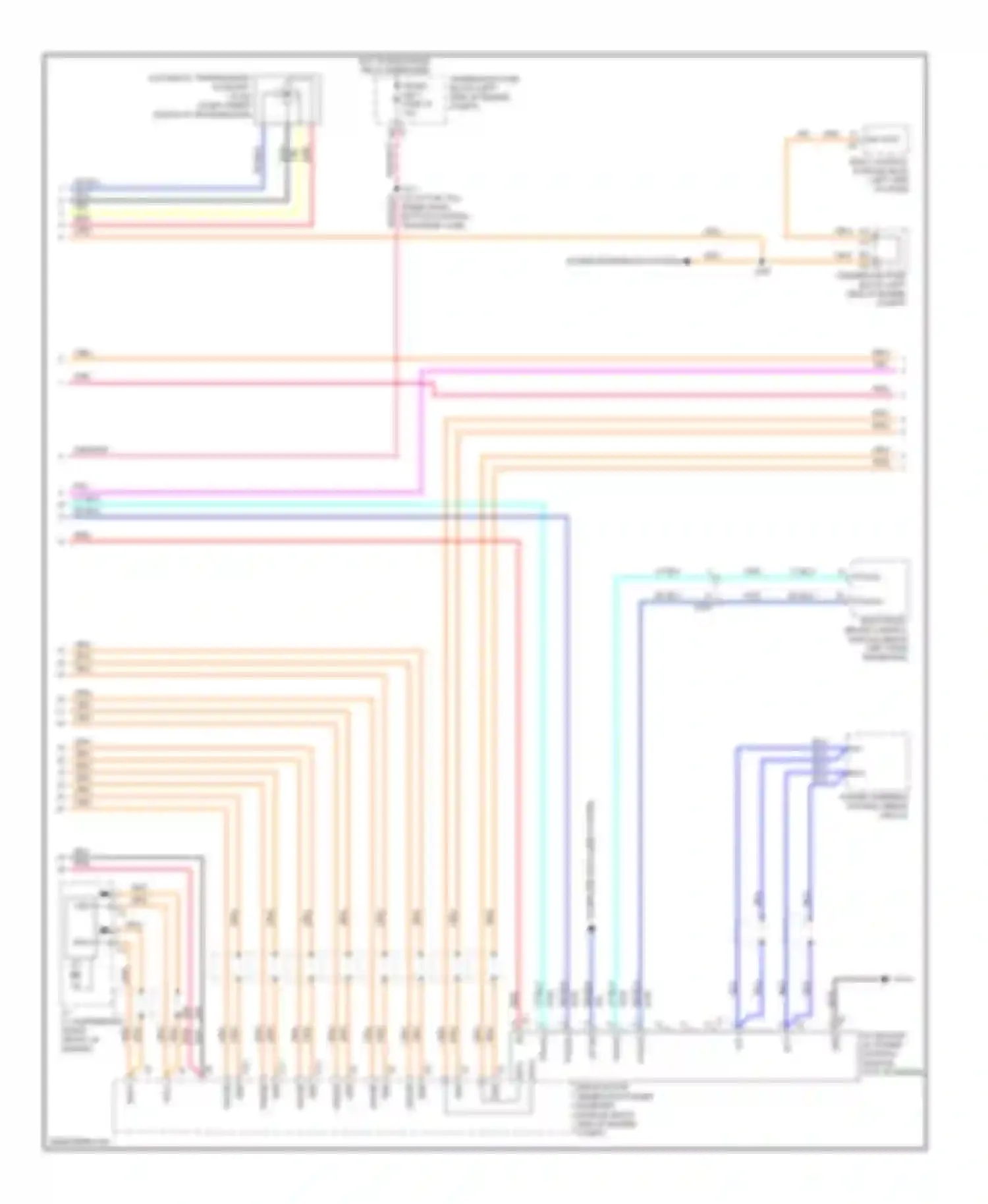 Wiring diagram power steering dynamic break circuit for Chevrolet Tahoe III (2006-2014) (1 of 1)