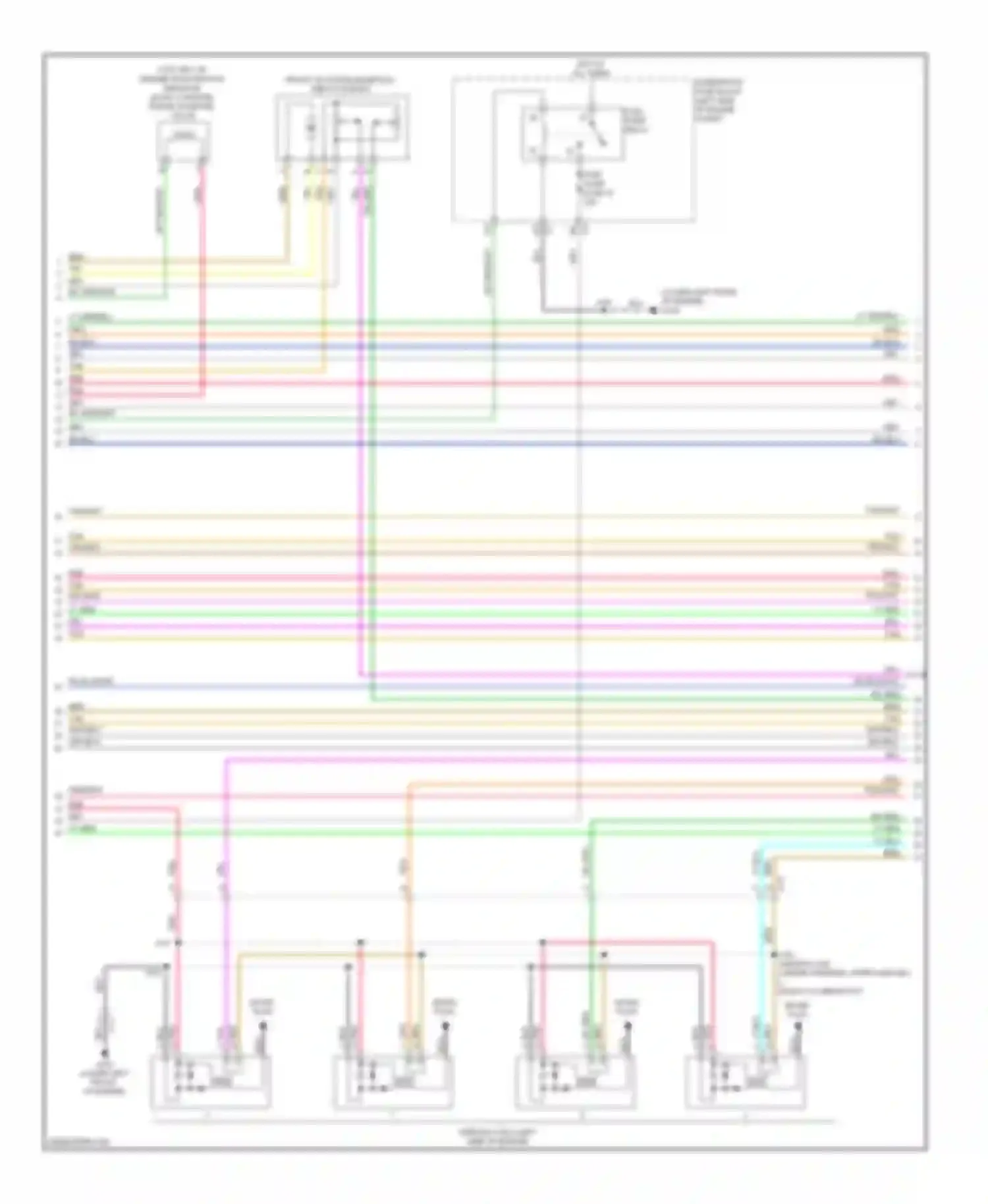 Wiring diagram tan gry for Chevrolet Tahoe III (2006-2014) (1 of 2)