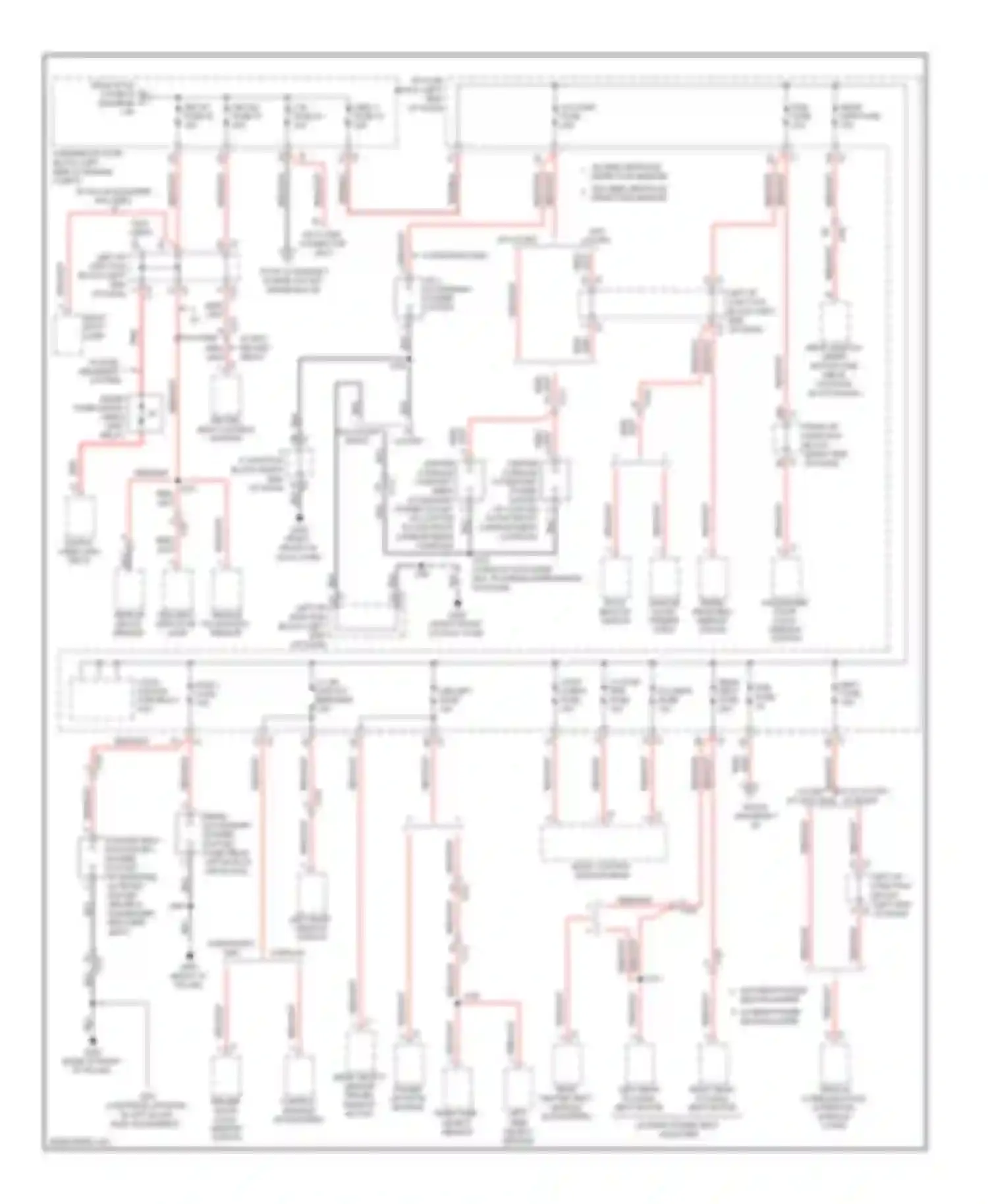 Wiring diagram w/ duel headrest system for Chevrolet Tahoe III (2006-2014) (1 of 1)