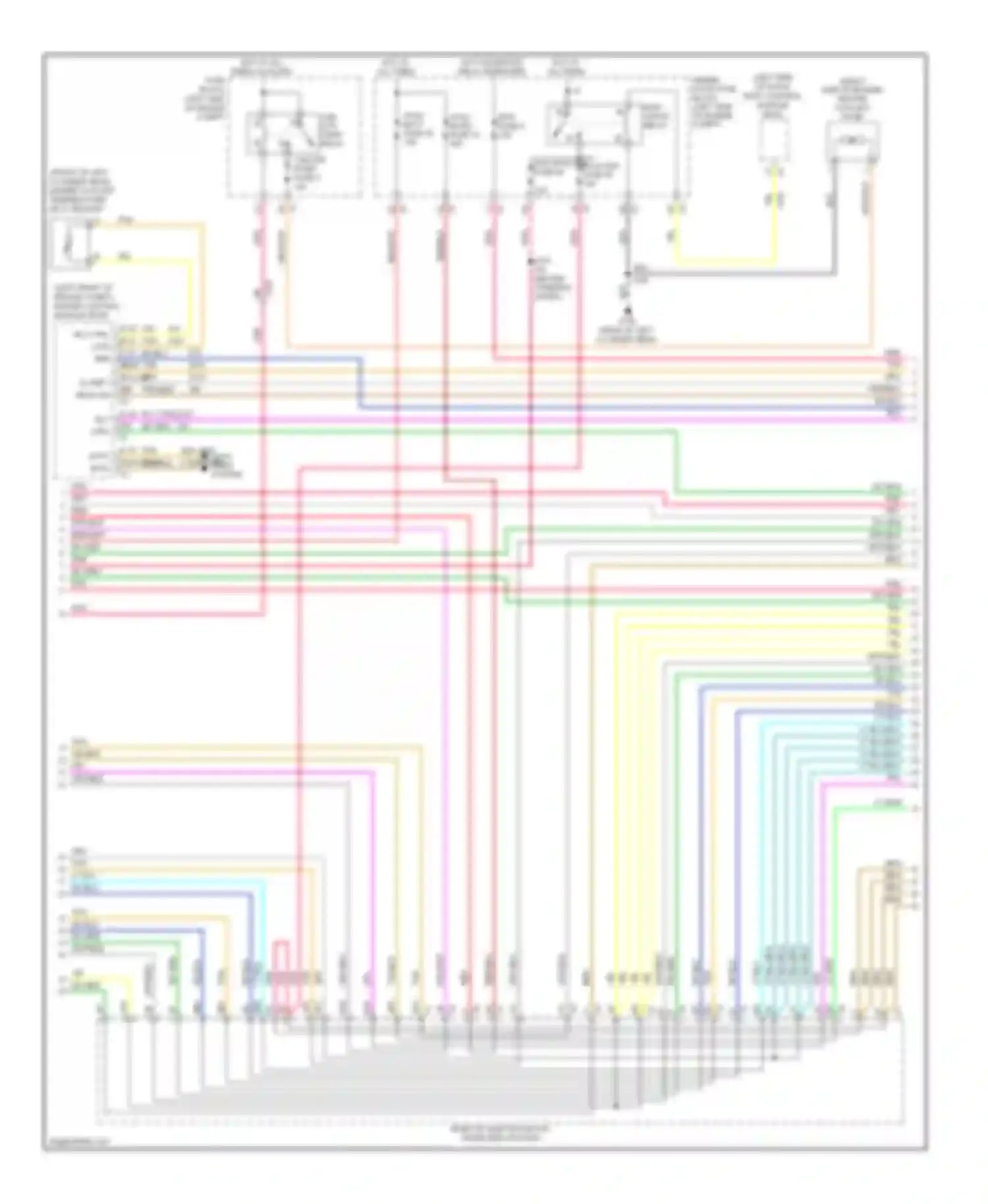 Wiring diagram (w/ heated for Chevrolet Tahoe III (2006-2014) (1 of 1)