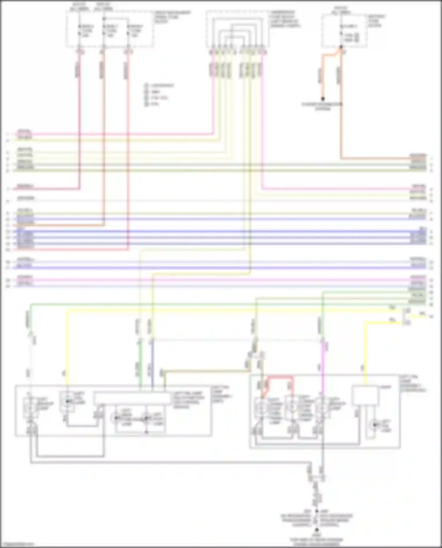 Tahoe Chevrolet IV (2014-2021): Exterior lamps circuit (2 of 6)