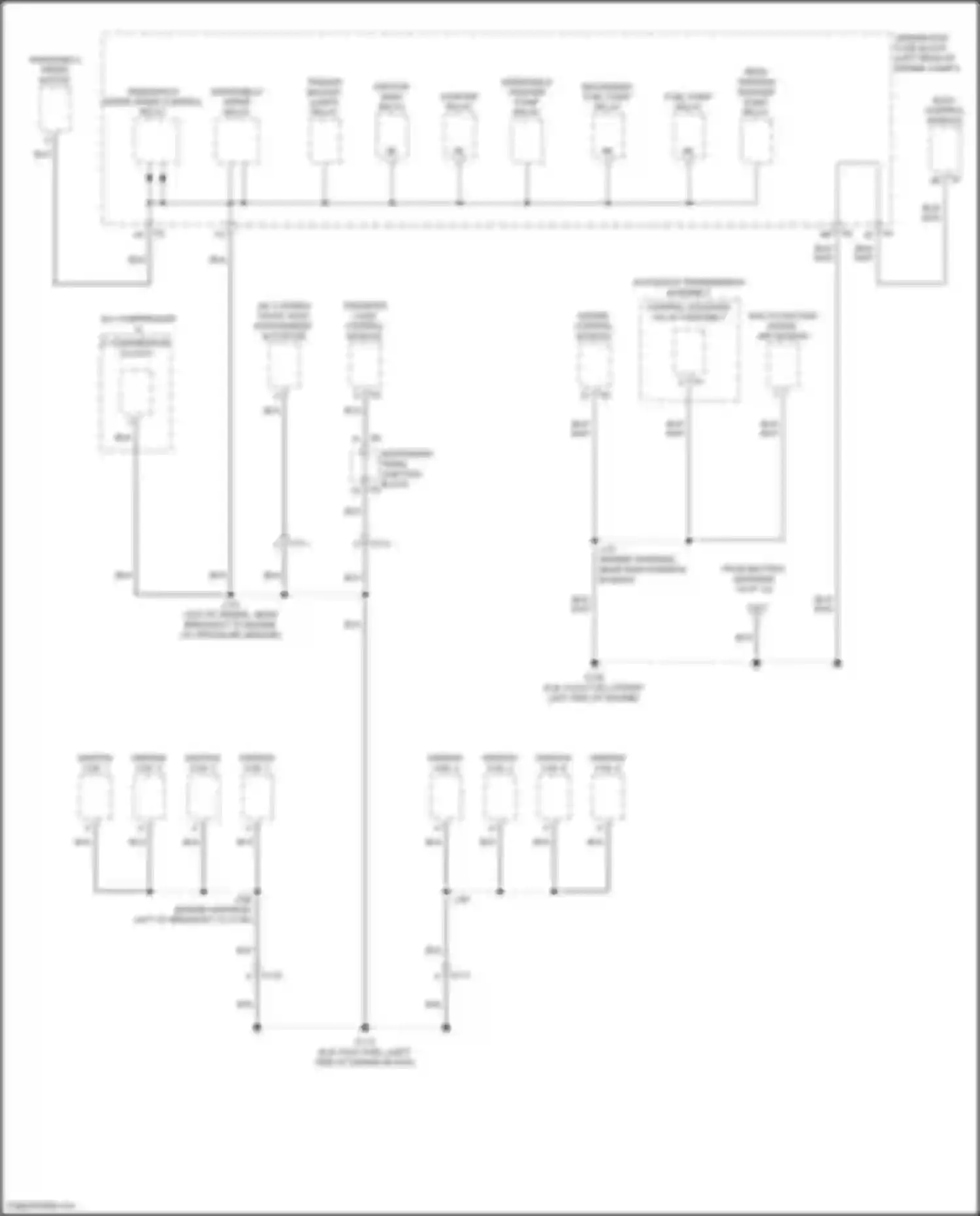 Tahoe Chevrolet IV (2014-2021): Ground distribution circuit (12 of 12)