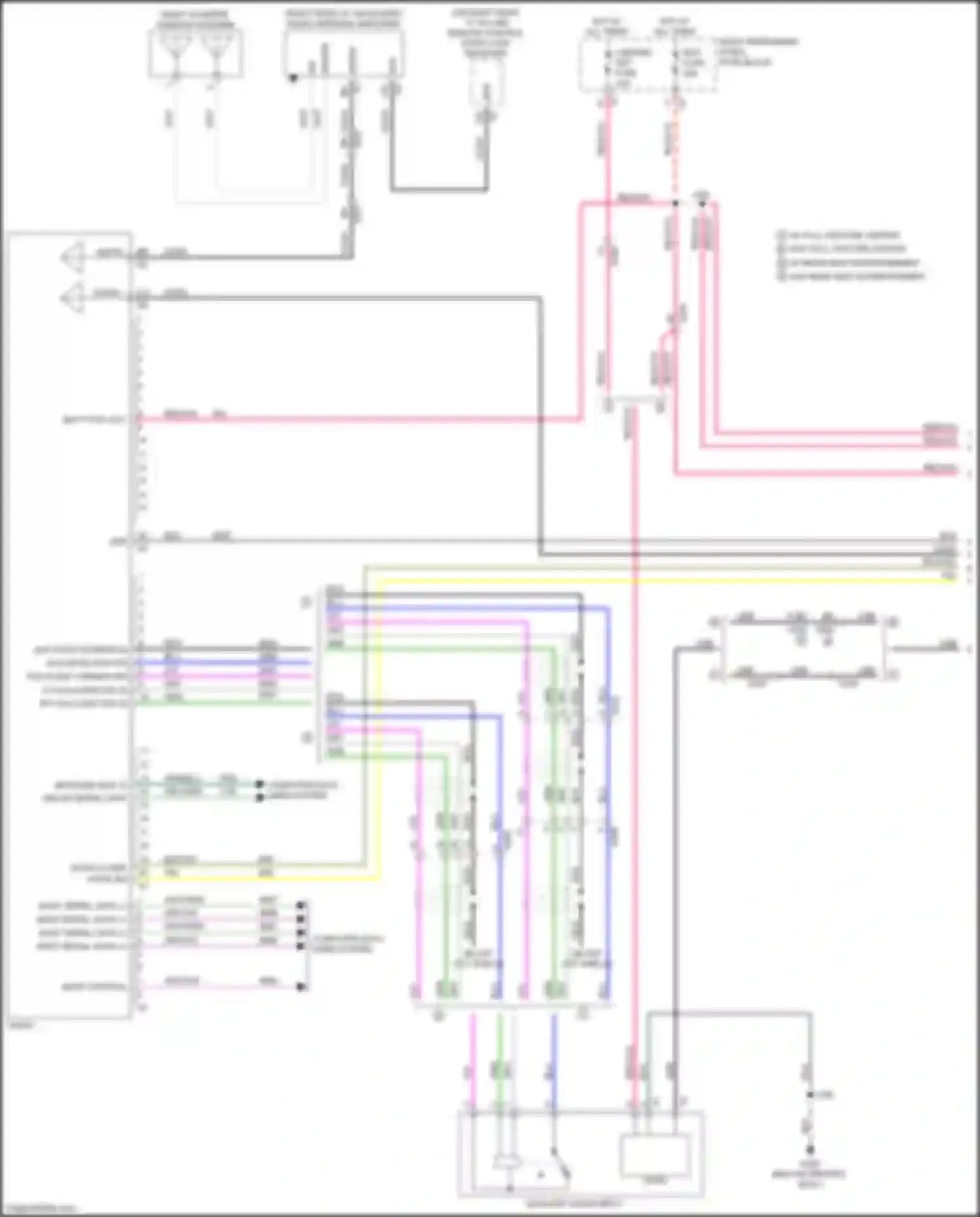 Tahoe Chevrolet IV (2014-2021): Navigation circuit, w/ surround amplifier & audio phile (1 of 6)