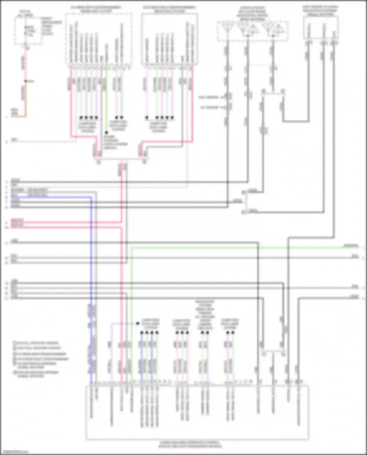 Tahoe Chevrolet IV (2014-2021): Navigation circuit, w/ surround amplifier & audio phile (3 of 6)