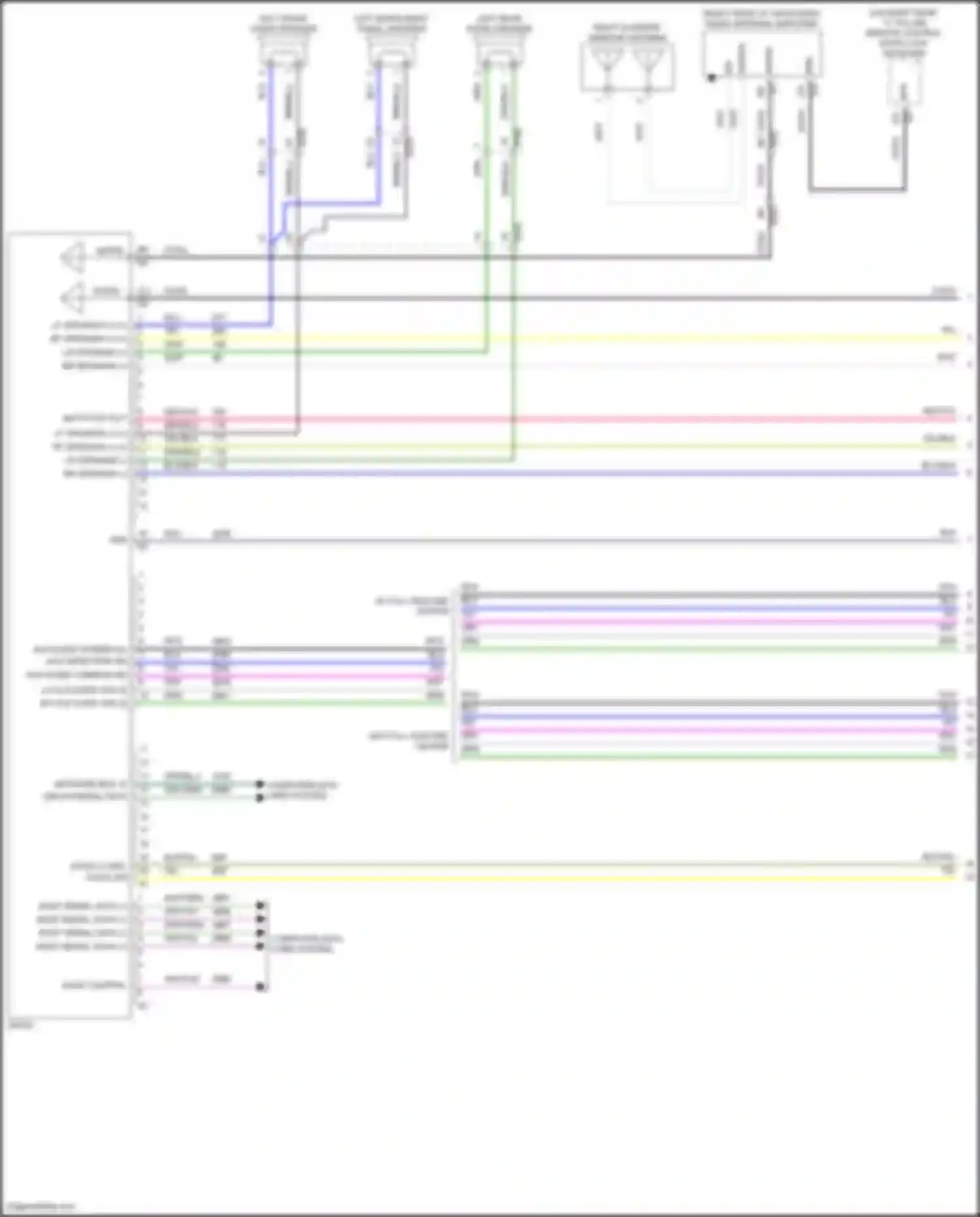Tahoe Chevrolet IV (2014-2021): Base radio circuit, w/ navigation (1 of 6)