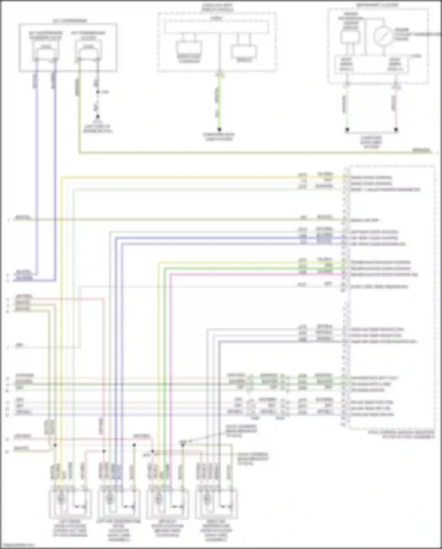 Wiring diagram air temp door position sig for Chevrolet Tahoe IV (2014-2021) (1 of 1)