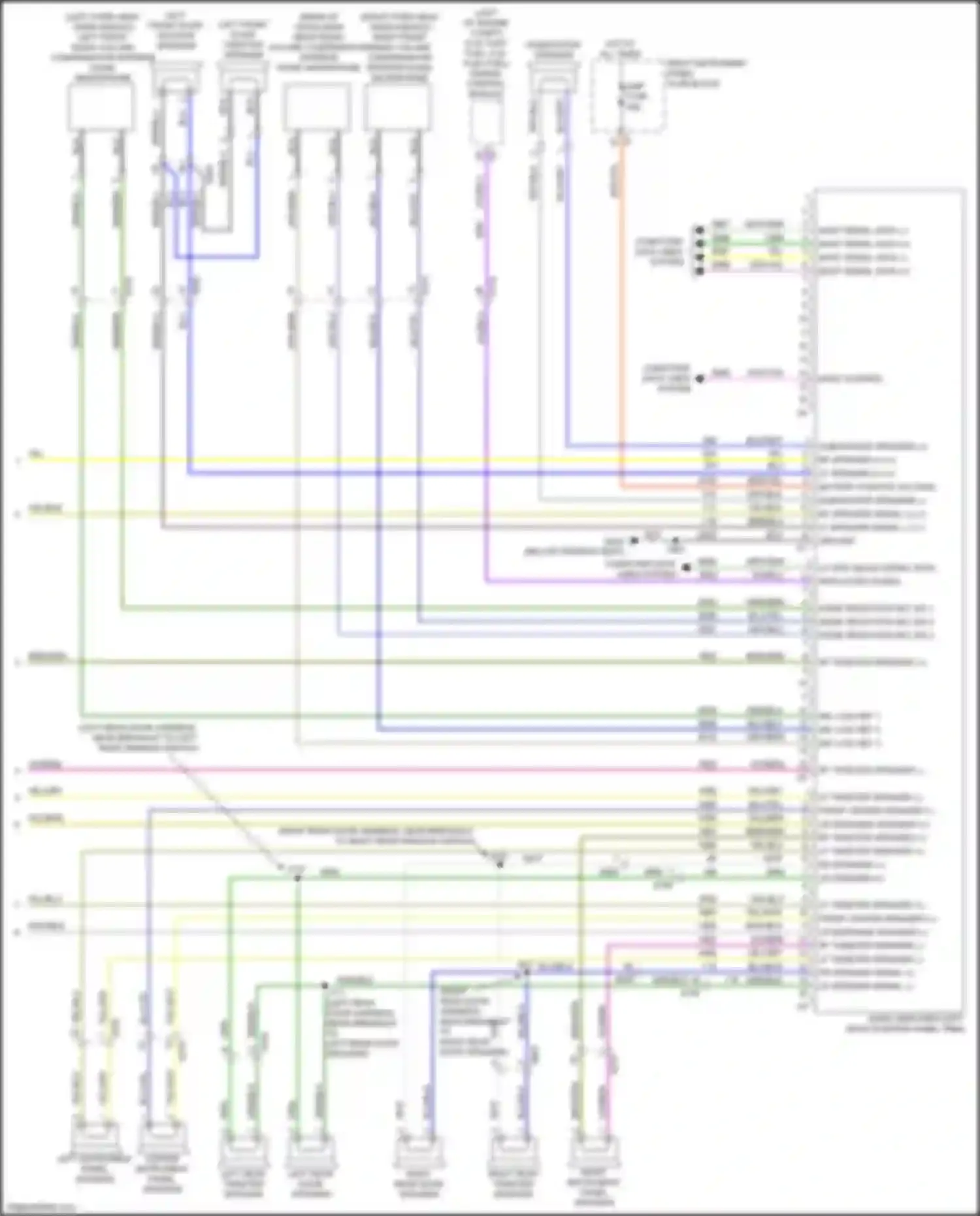 Wiring diagram battery positive voltage for Chevrolet Tahoe IV (2014-2021) (2 of 3)