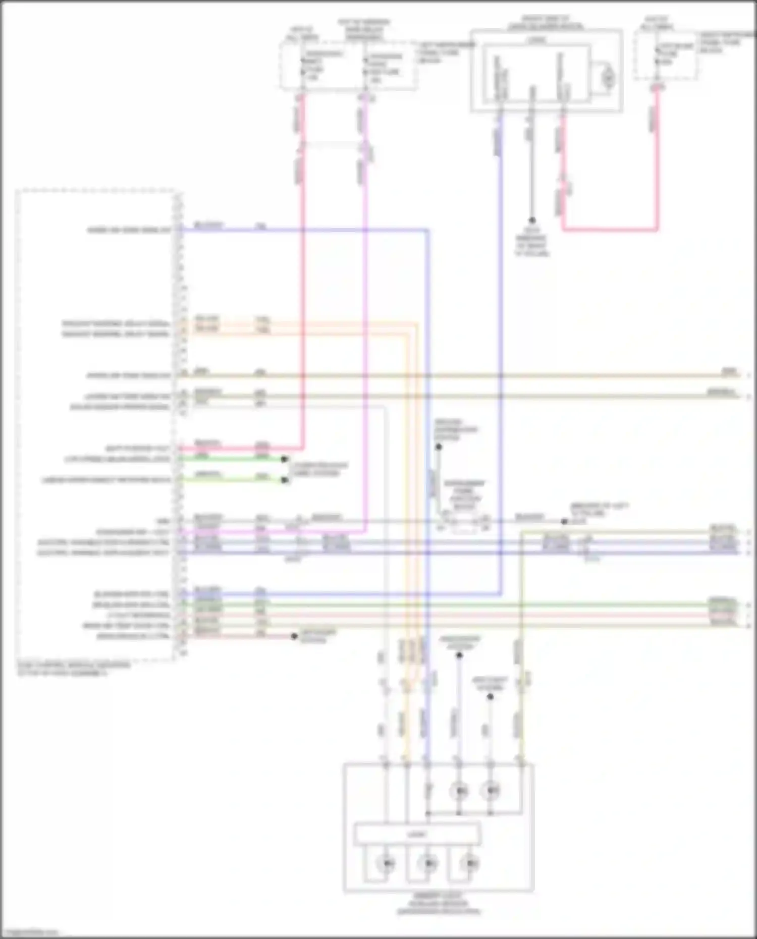 Wiring diagram blu/brn for Chevrolet Tahoe IV (2014-2021) (11 of 24)