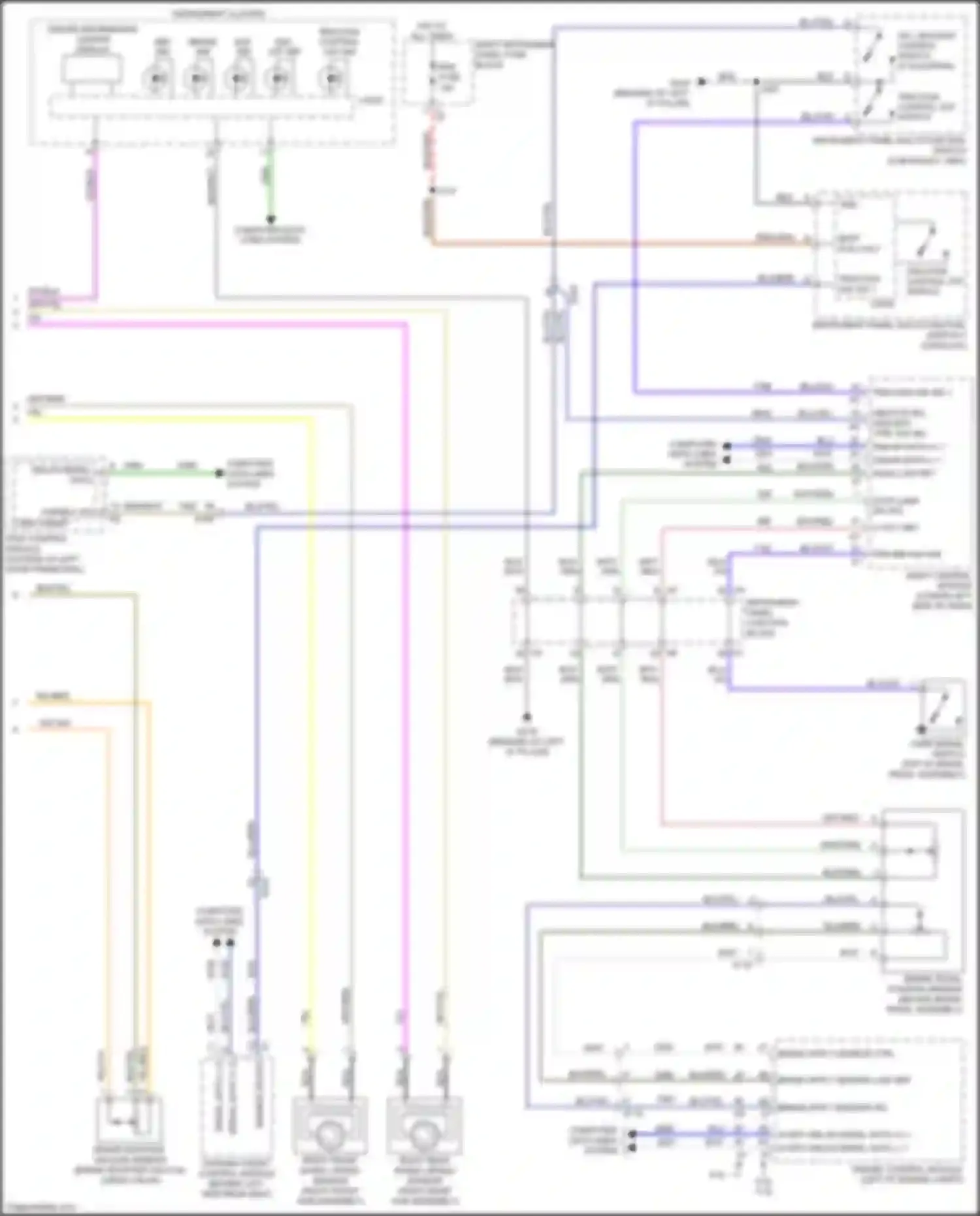 Wiring diagram disable sw sig for Chevrolet Tahoe IV (2014-2021) (1 of 2)