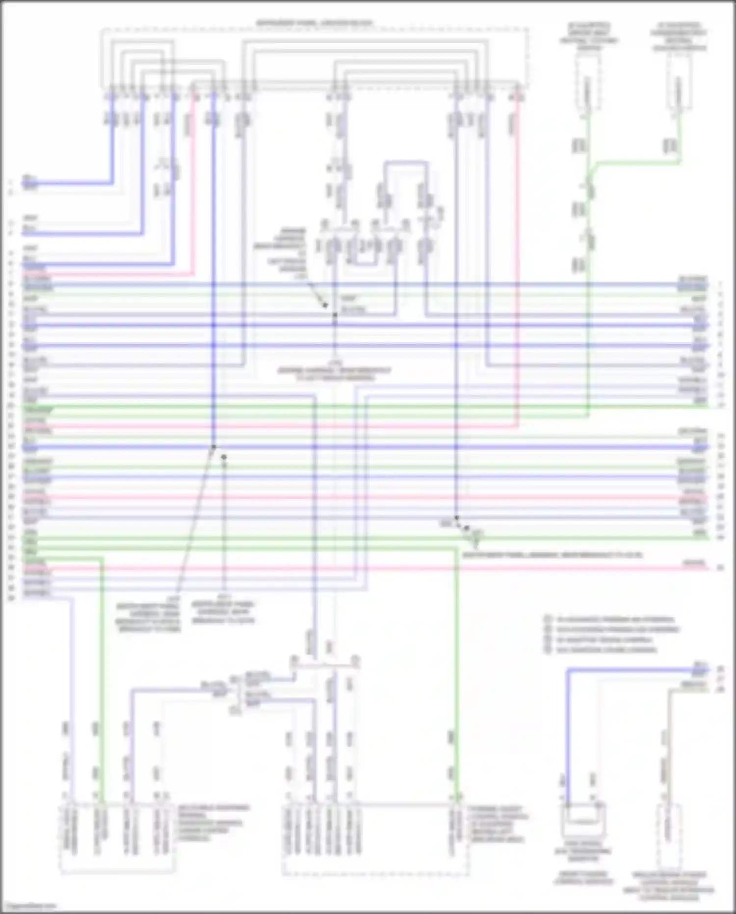Wiring diagram grn/vio for Chevrolet Tahoe IV (2014-2021) (13 of 32)