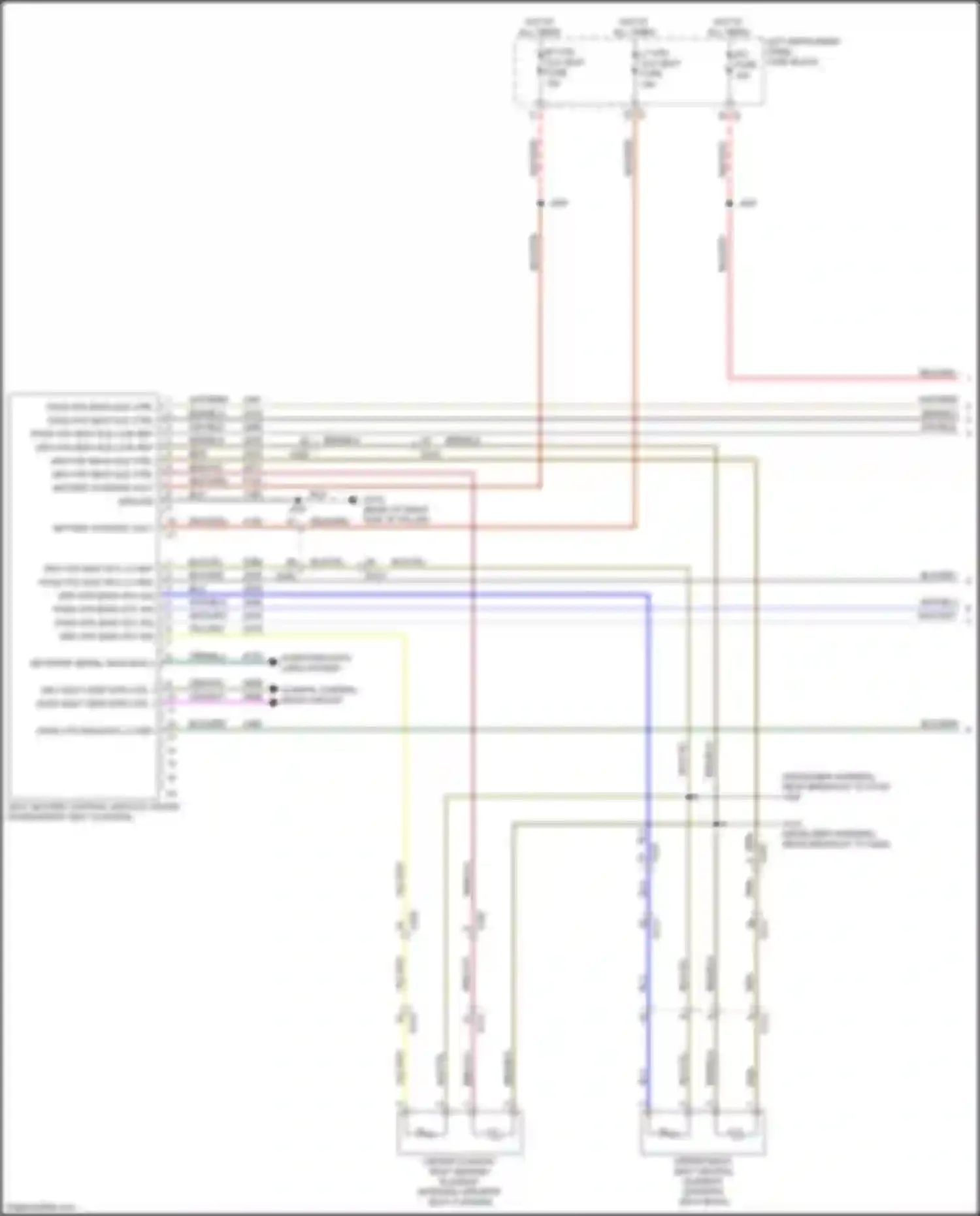 Wiring diagram gry/blk for Chevrolet Tahoe IV (2014-2021) (7 of 33)