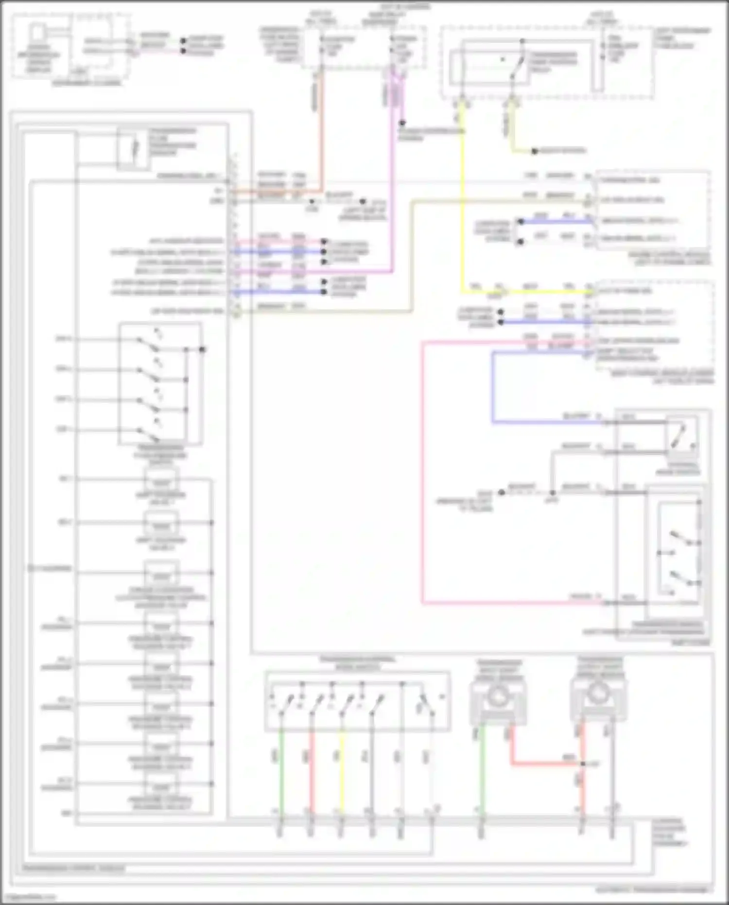 Wiring diagram pc 4 solenoid for Chevrolet Tahoe IV (2014-2021) (1 of 1)