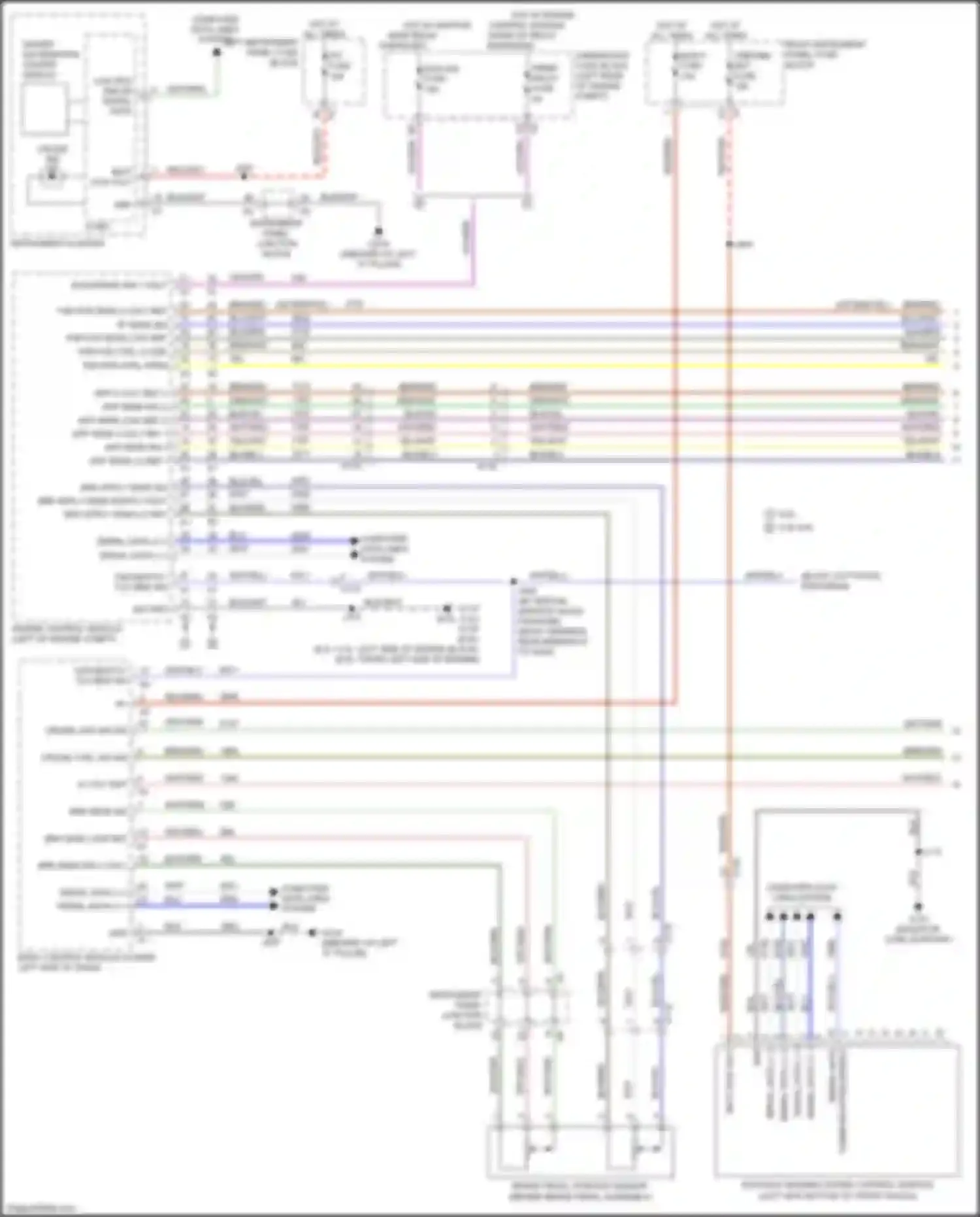 Wiring diagram red/brn for Chevrolet Tahoe IV (2014-2021) (13 of 30)
