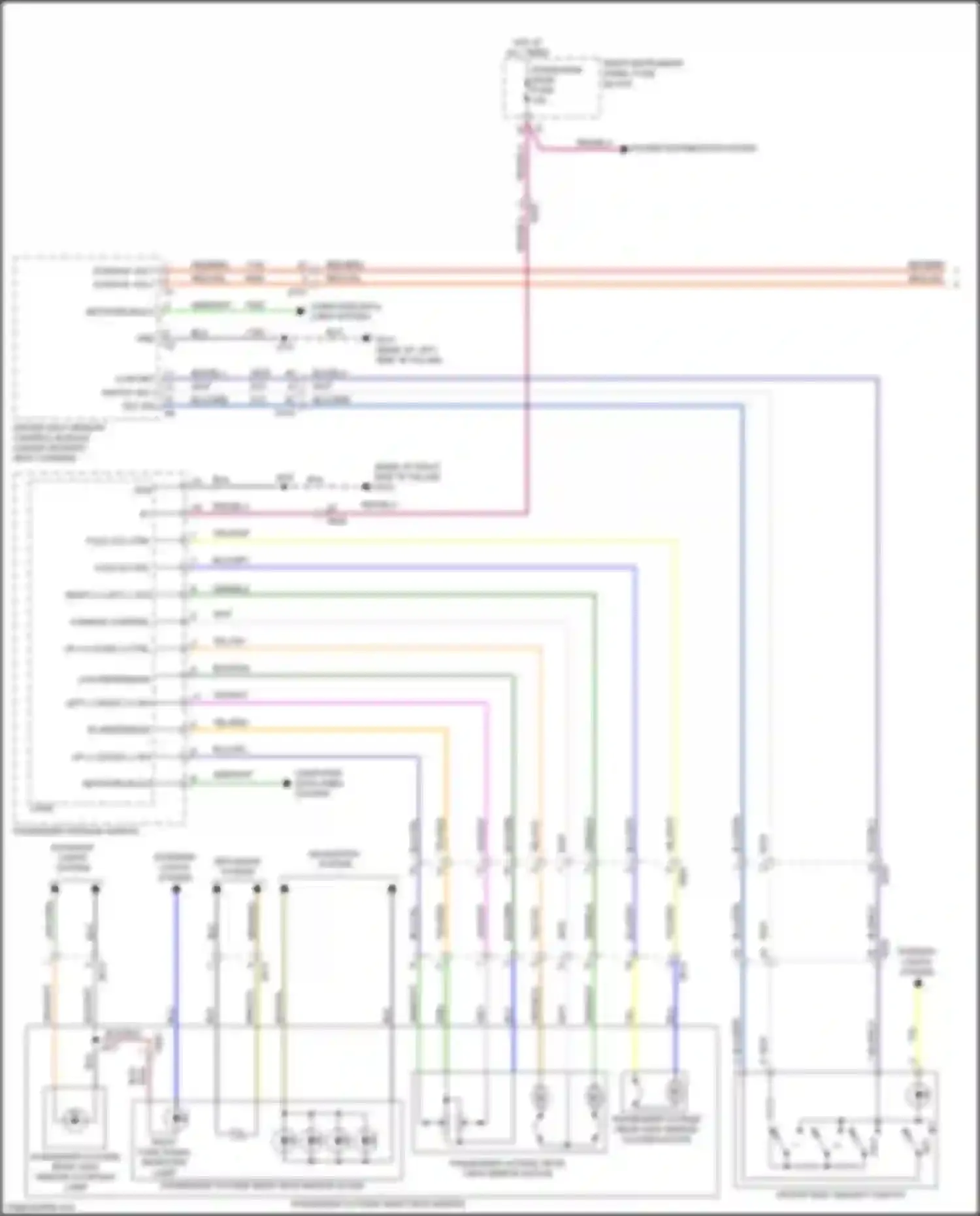 Wiring diagram switch sig 1 for Chevrolet Tahoe IV (2014-2021) (3 of 3)