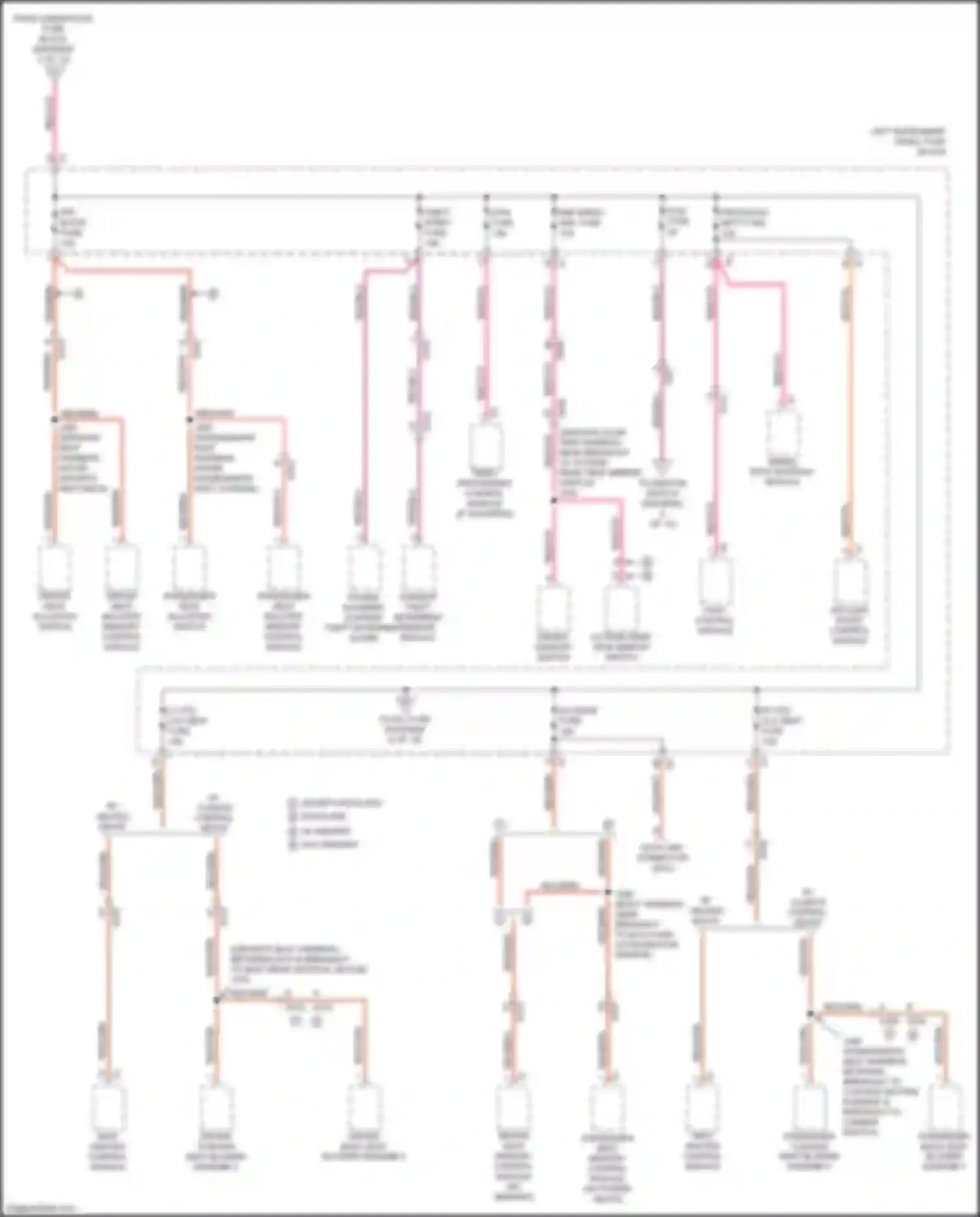 Wiring diagram video processing control module for Chevrolet Tahoe IV (2014-2021) (3 of 3)