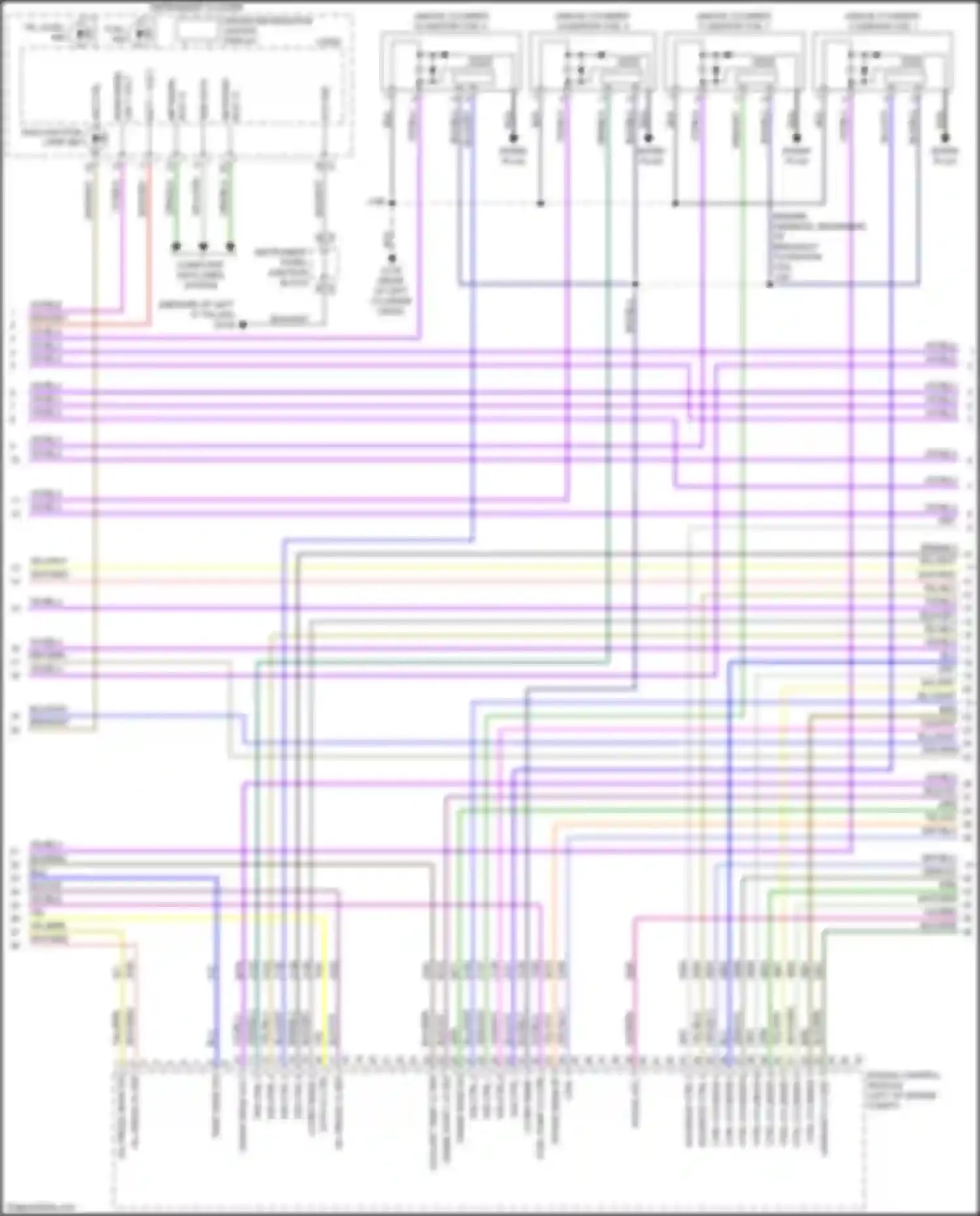 Wiring diagram vio/wht for Chevrolet Tahoe IV (2014-2021) (22 of 25)