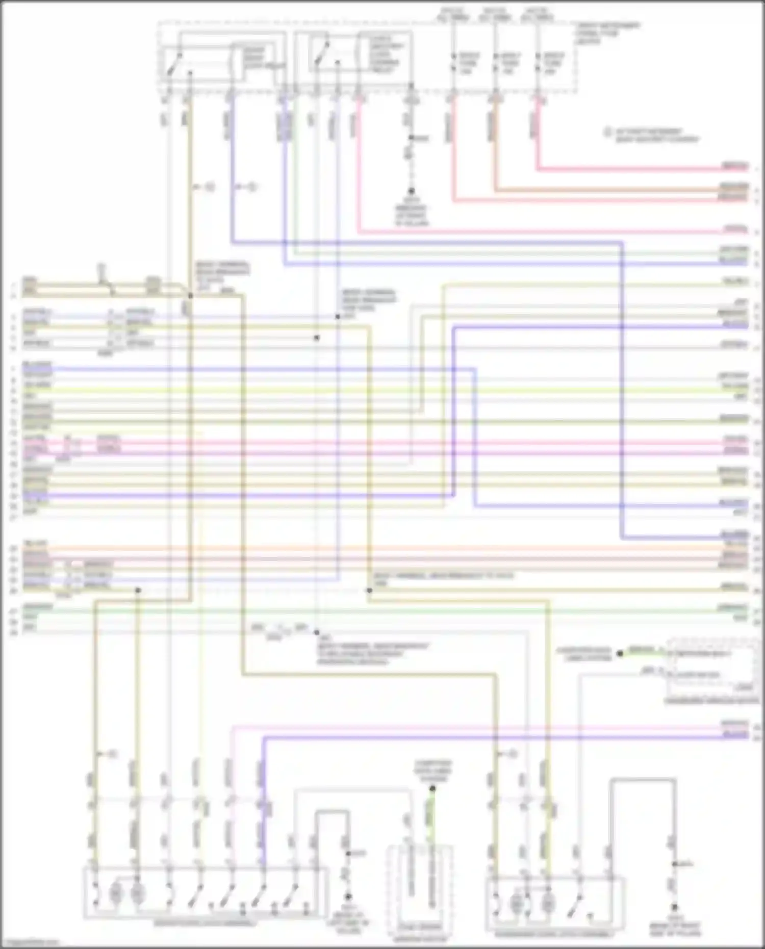 Wiring diagram yel/grn for Chevrolet Tahoe IV (2014-2021) (4 of 23)