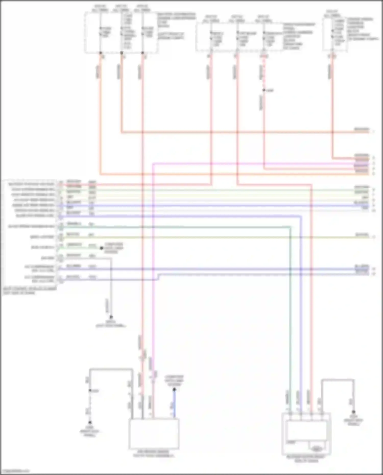 Tahoe Chevrolet V (2021-2024): Automatic a/c circuit (1 of 7)