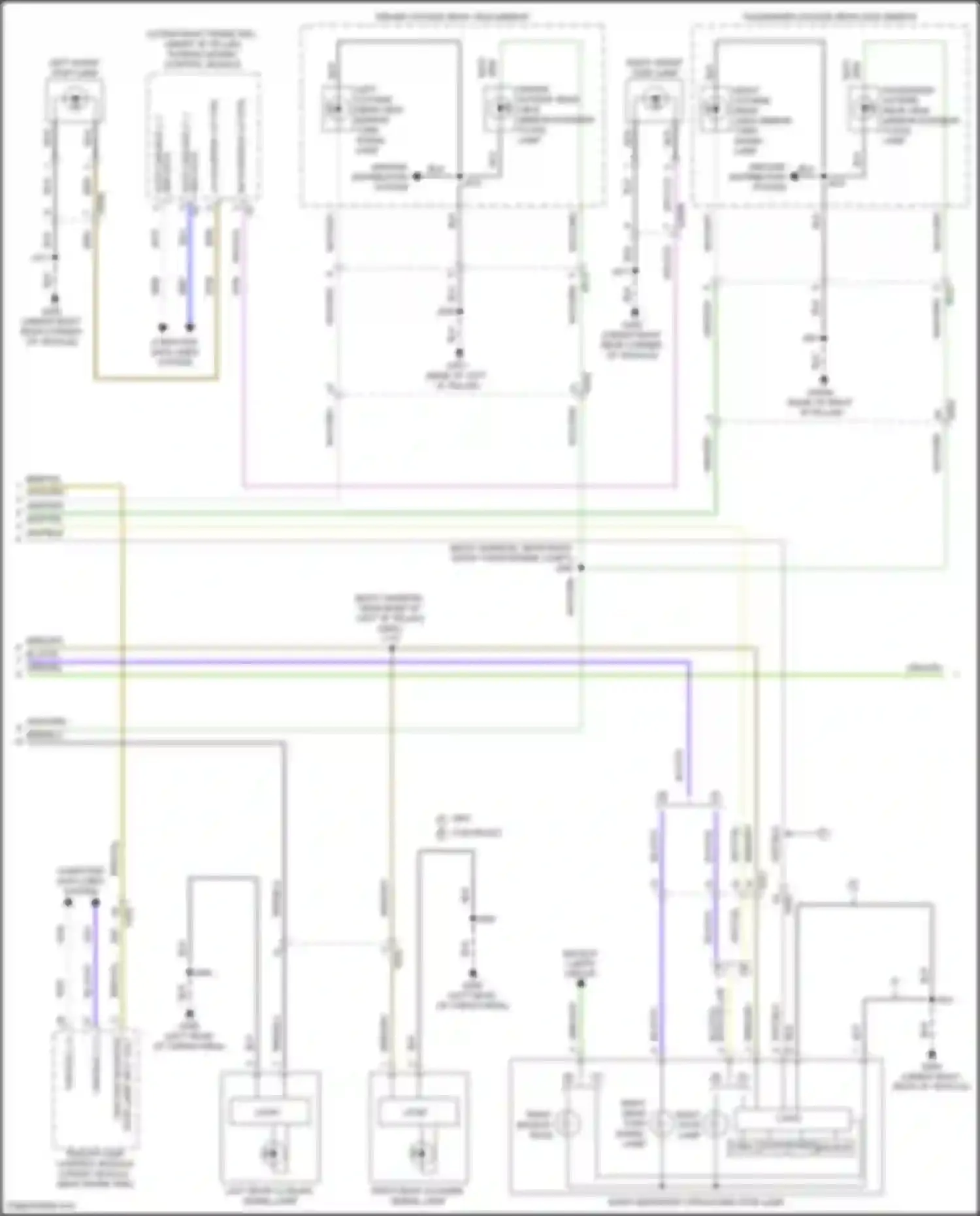Tahoe Chevrolet V (2021-2024): Exterior lamps circuit (4 of 5)