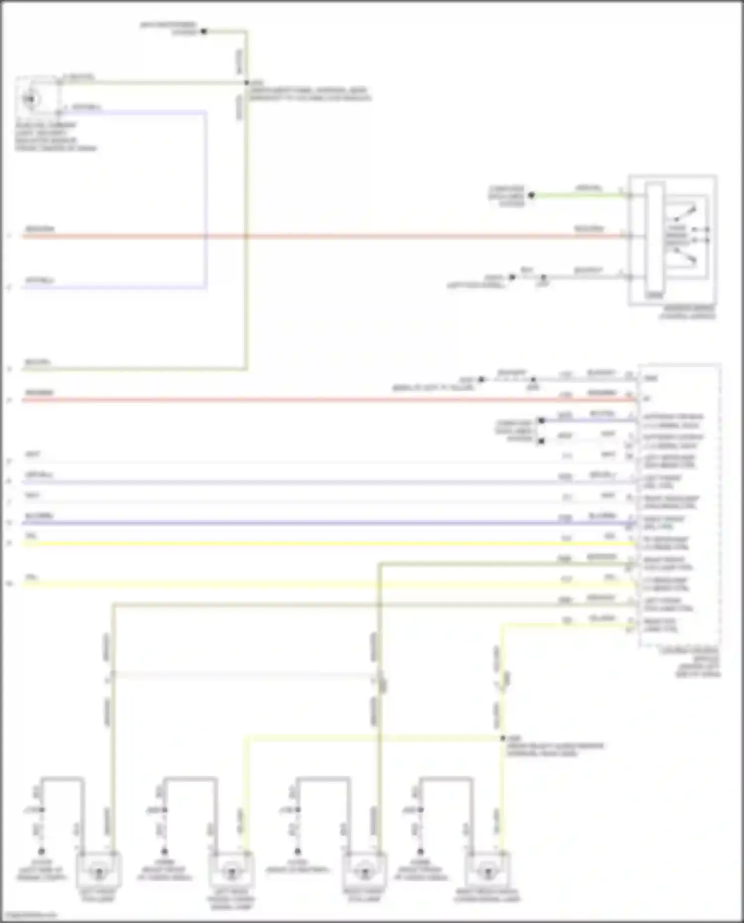 Tahoe Chevrolet V (2021-2024): Headlights circuit (3 of 3)