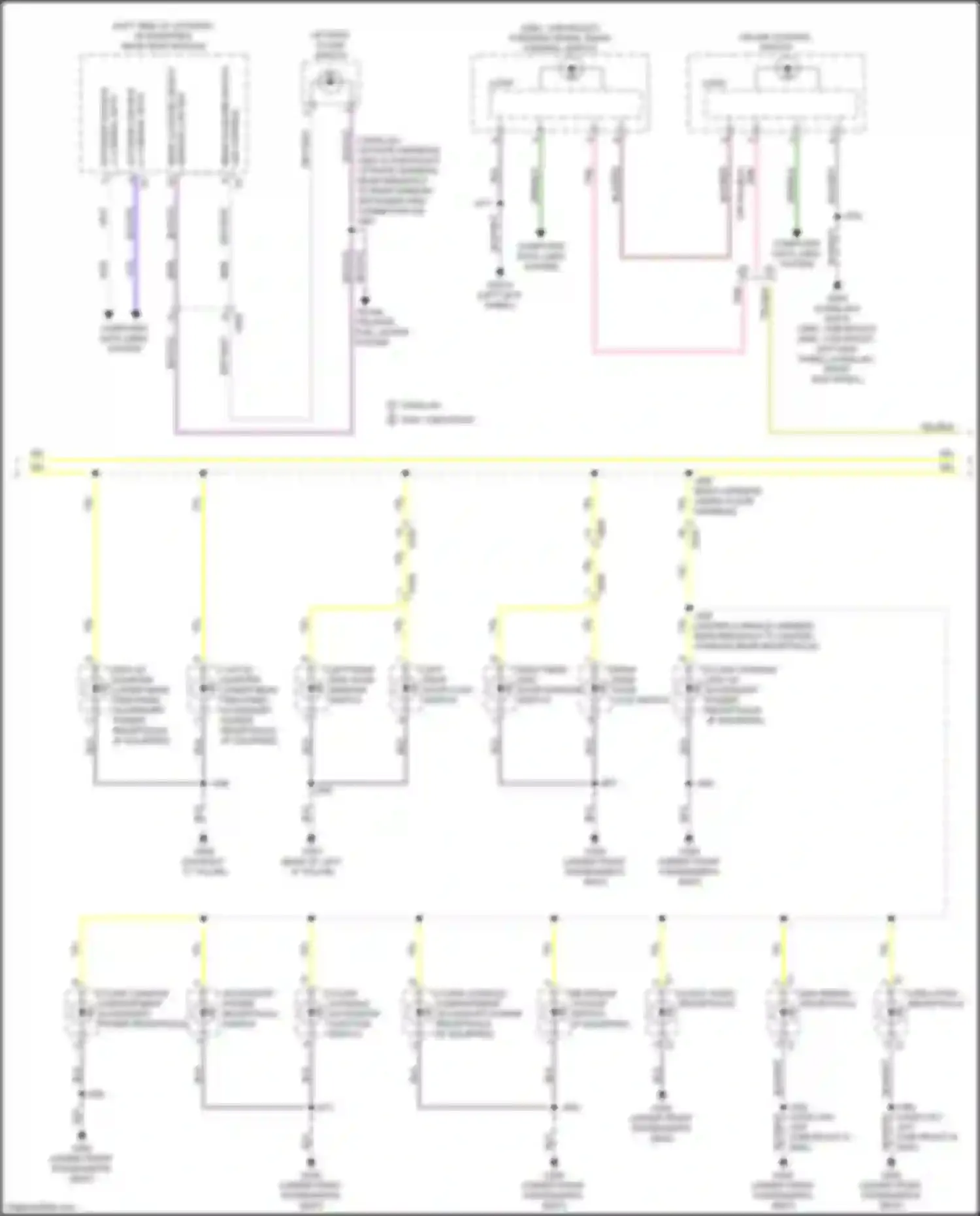 Tahoe Chevrolet V (2021-2024): Instrument illumination circuit (3 of 4)