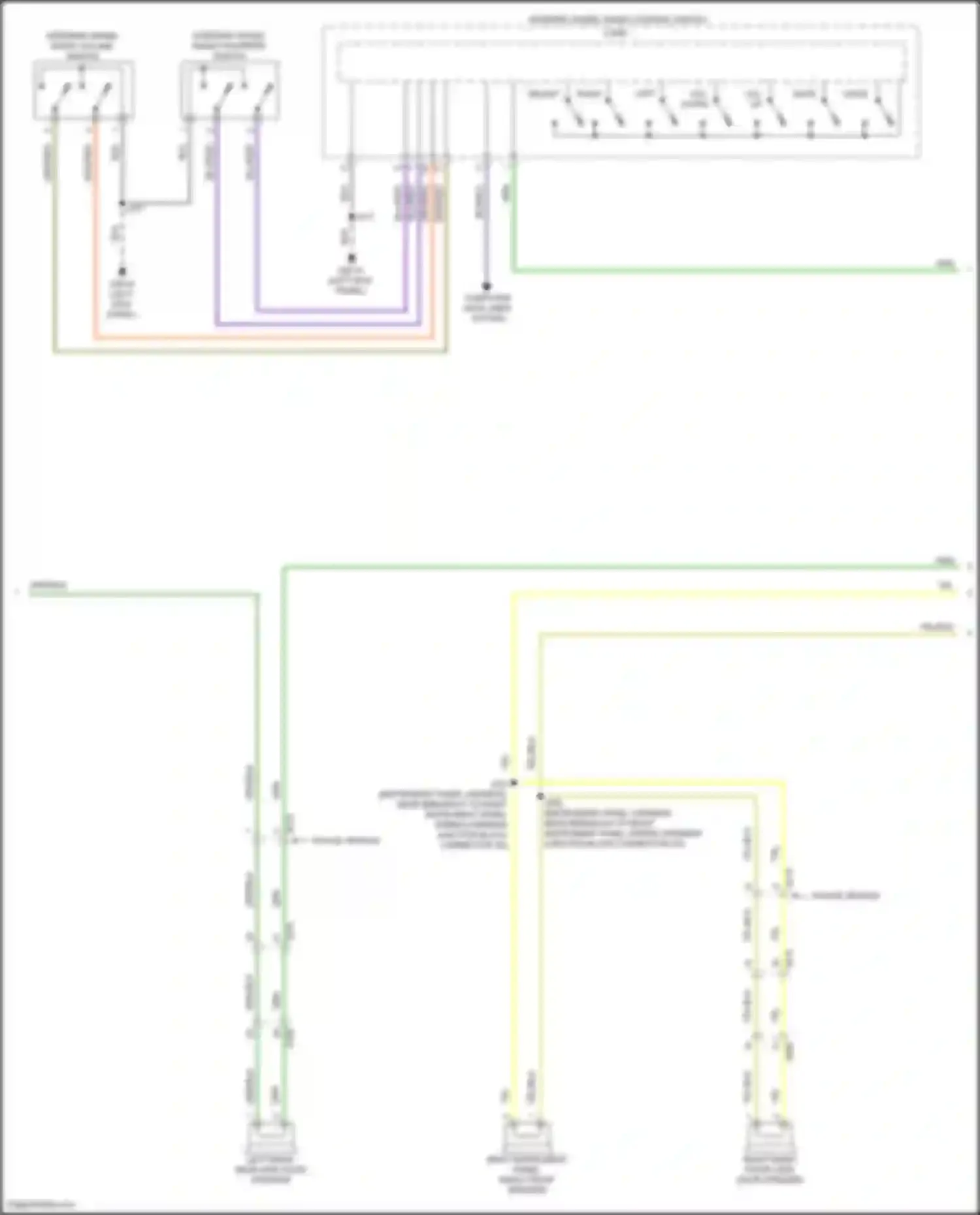 Tahoe Chevrolet V (2021-2024): Navigation circuit, low level (2 of 3)