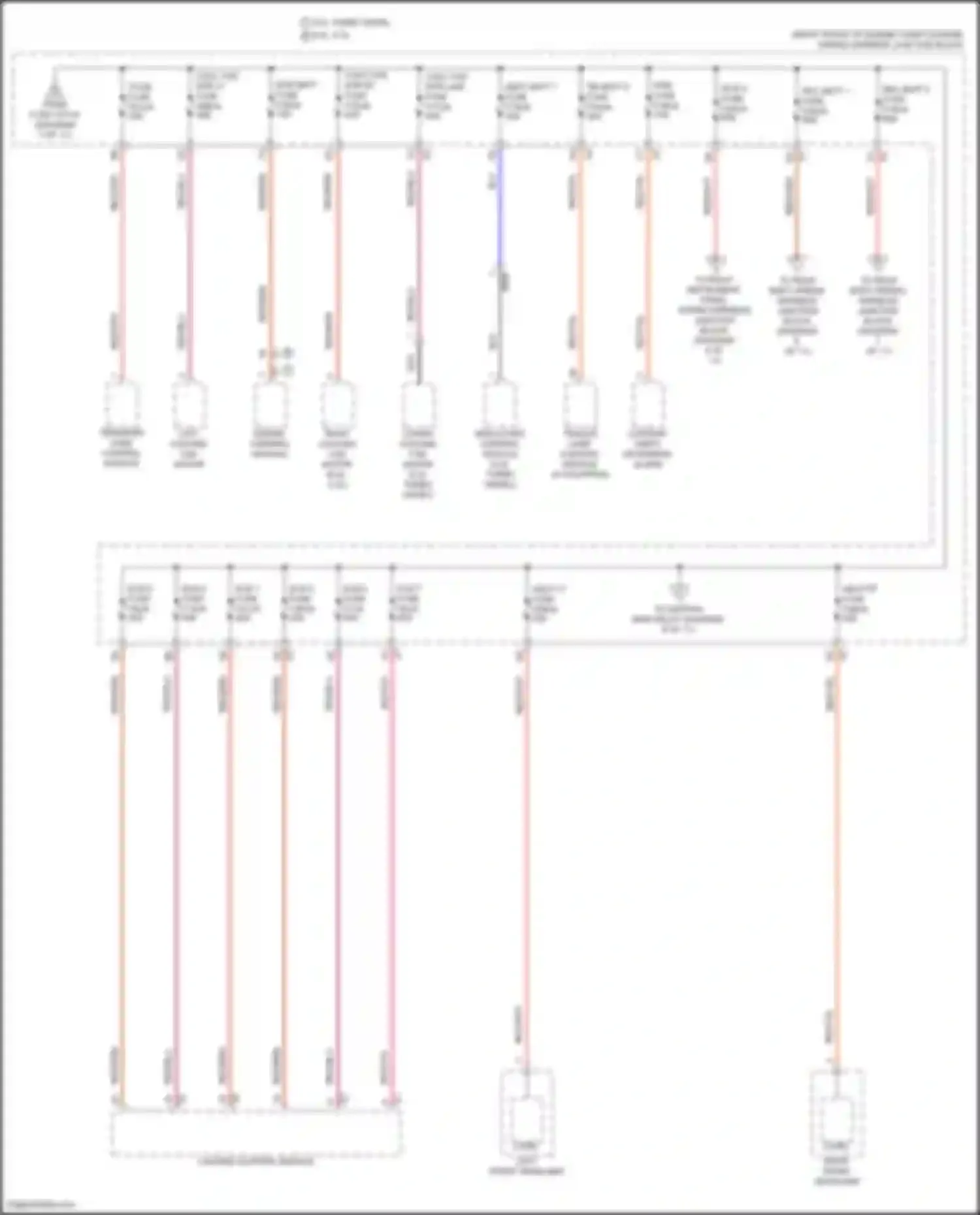 Tahoe Chevrolet V (2021-2024): Power distribution circuit (4 of 11)