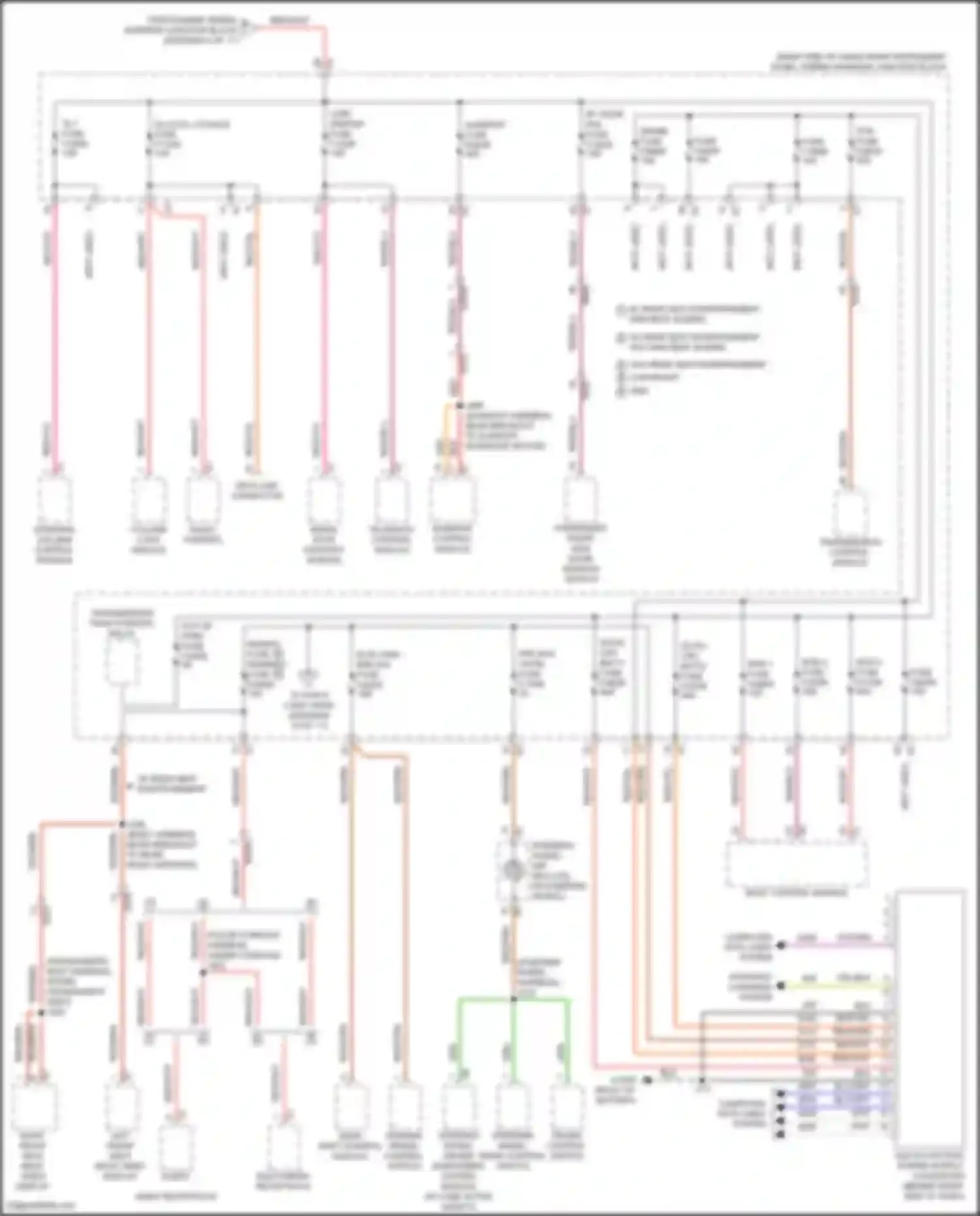 Tahoe Chevrolet V (2021-2024): Power distribution circuit (5 of 11)