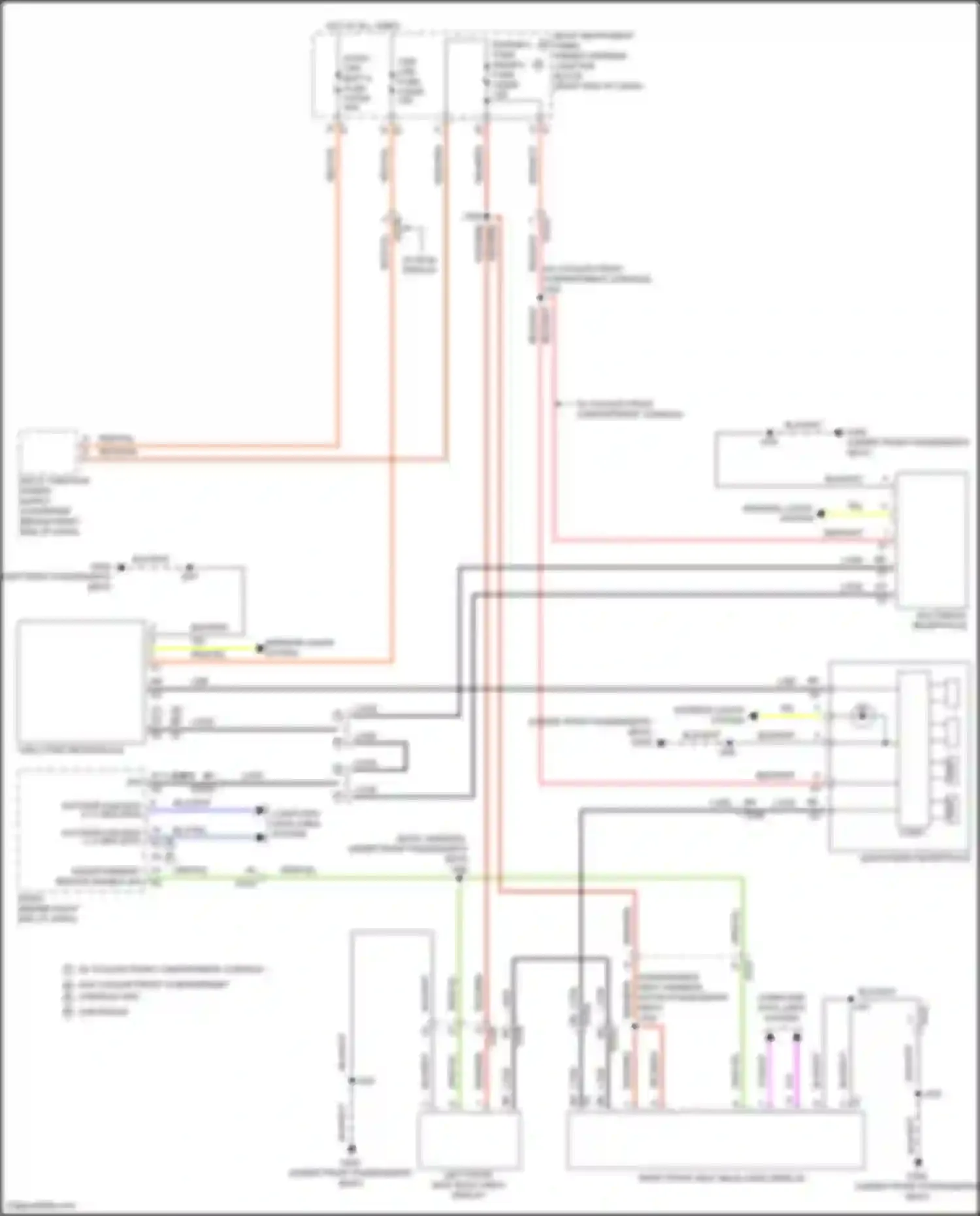 Wiring diagram bk gy lvds lvds lvds sig for Chevrolet Tahoe V (2021-2024) (1 of 1)