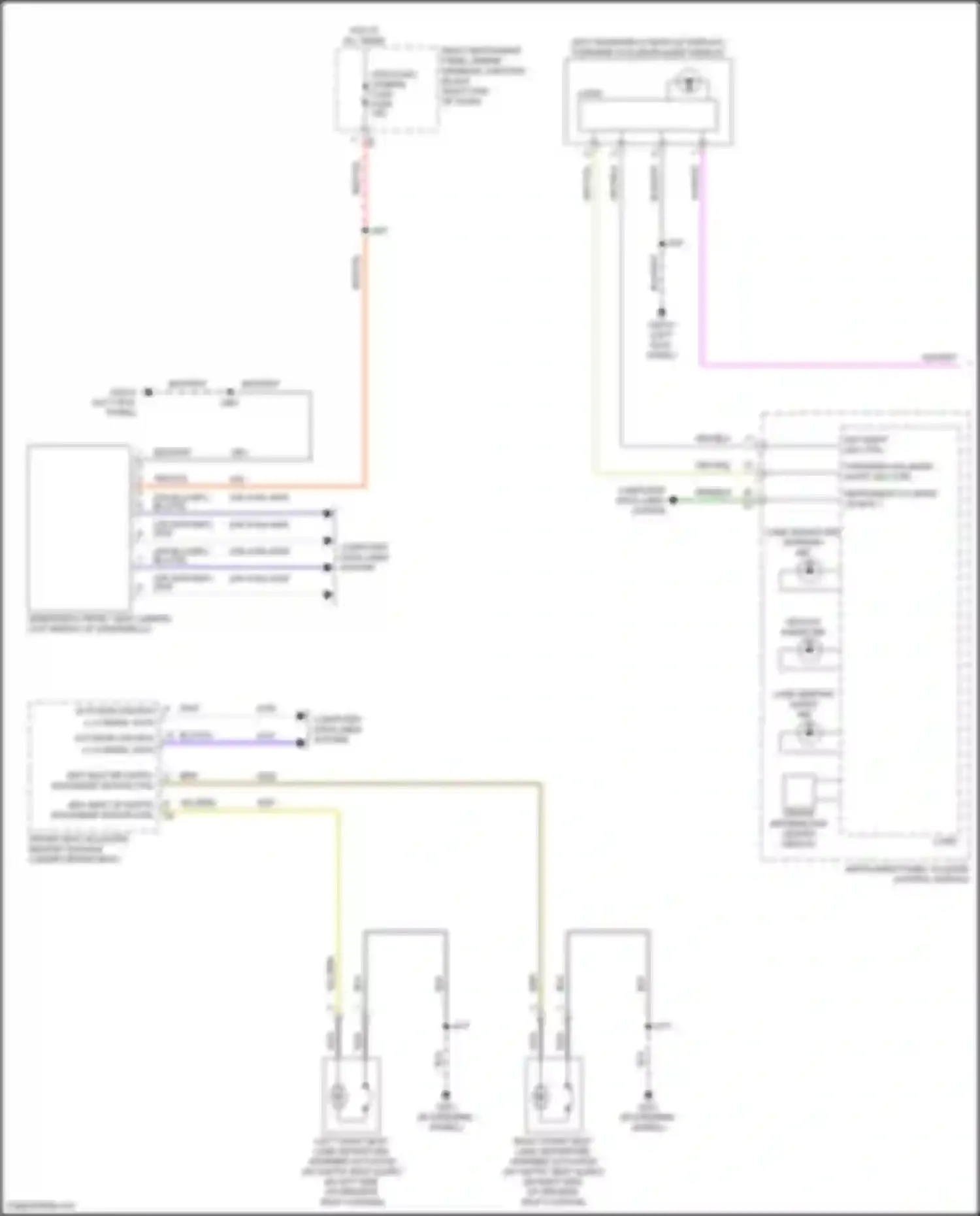 Wiring diagram blk for Chevrolet Tahoe V (2021-2024) (124 of 169)