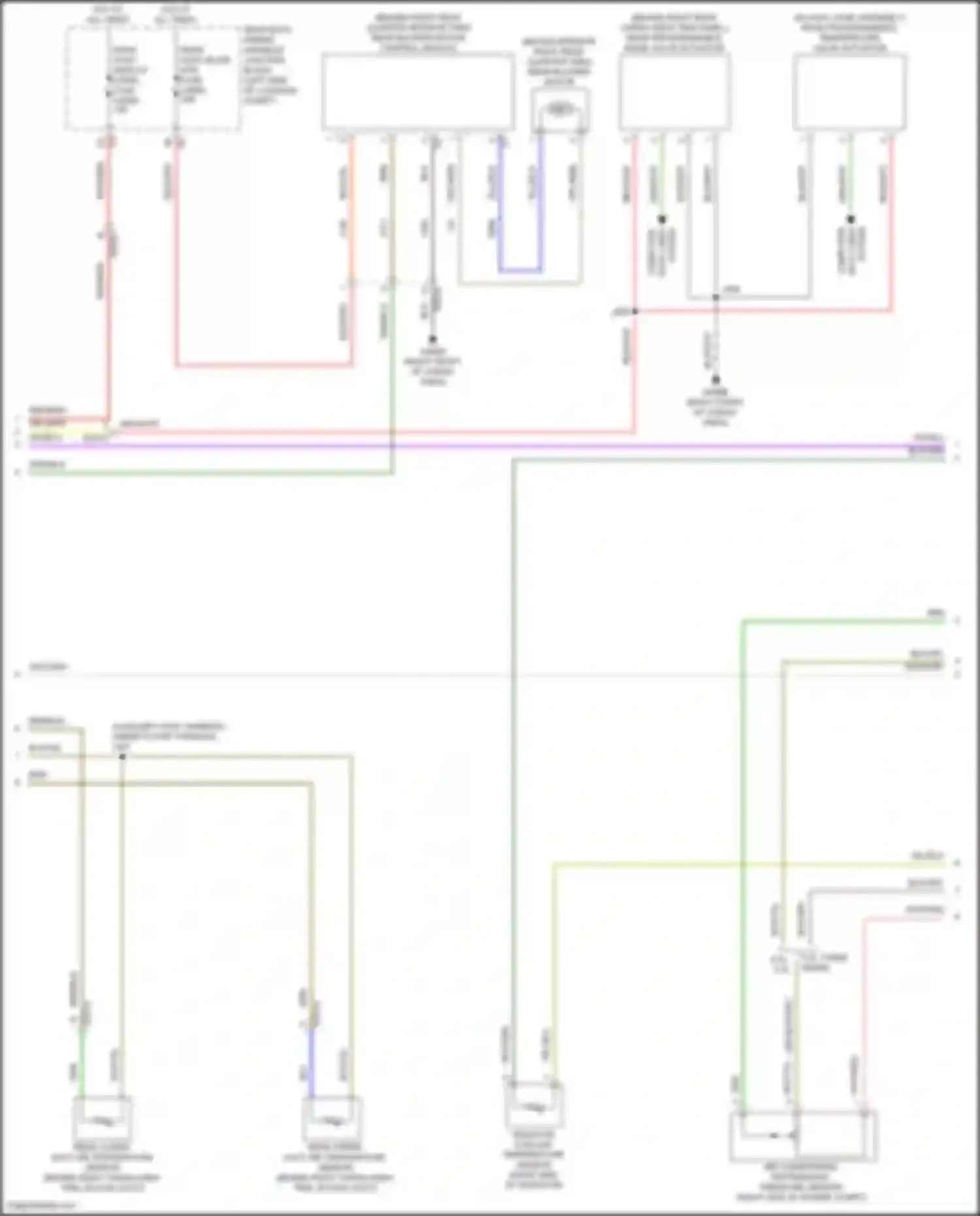 Wiring diagram blu for Chevrolet Tahoe V (2021-2024) (51 of 105)