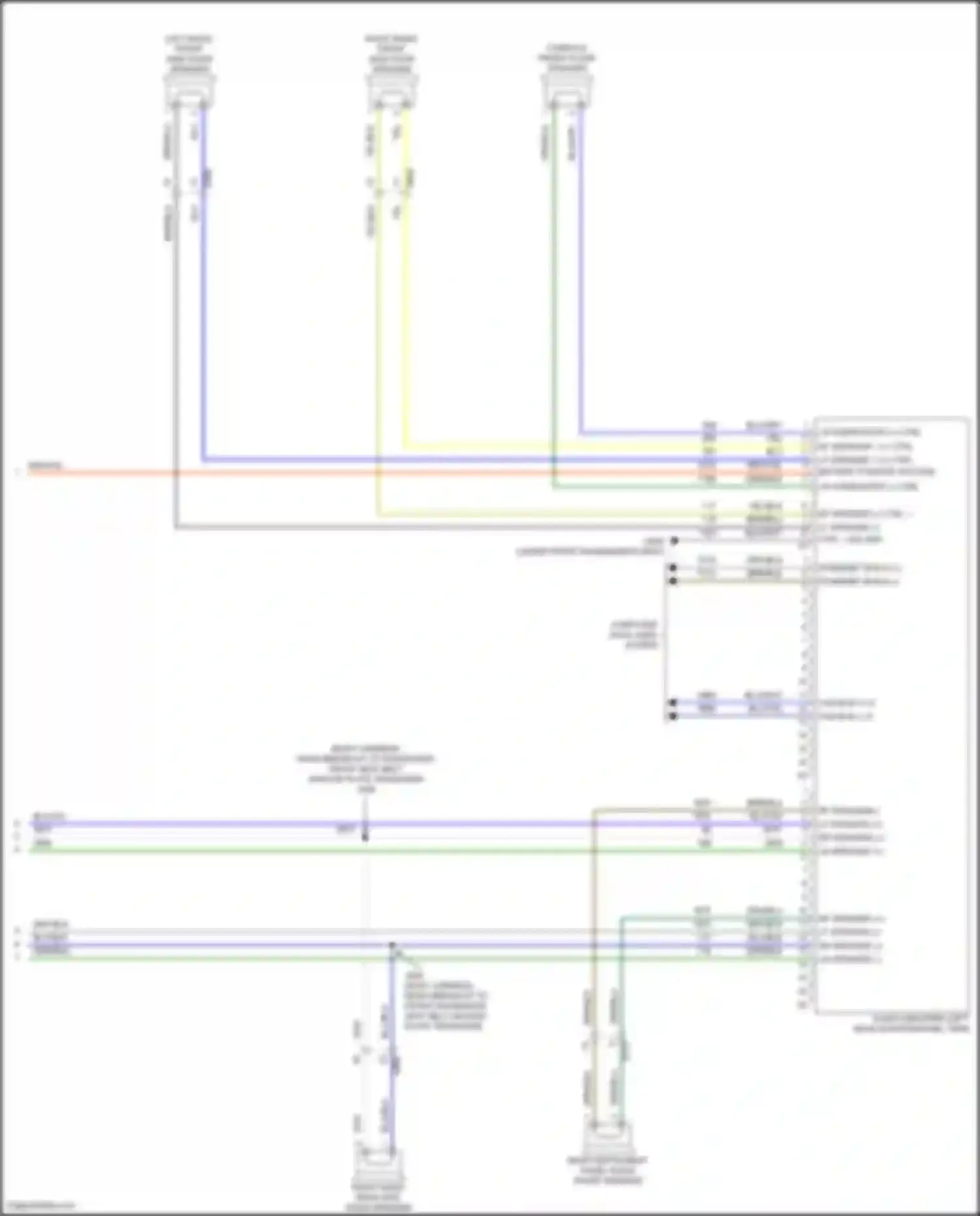 Wiring diagram blu/blk for Chevrolet Tahoe V (2021-2024) (18 of 44)