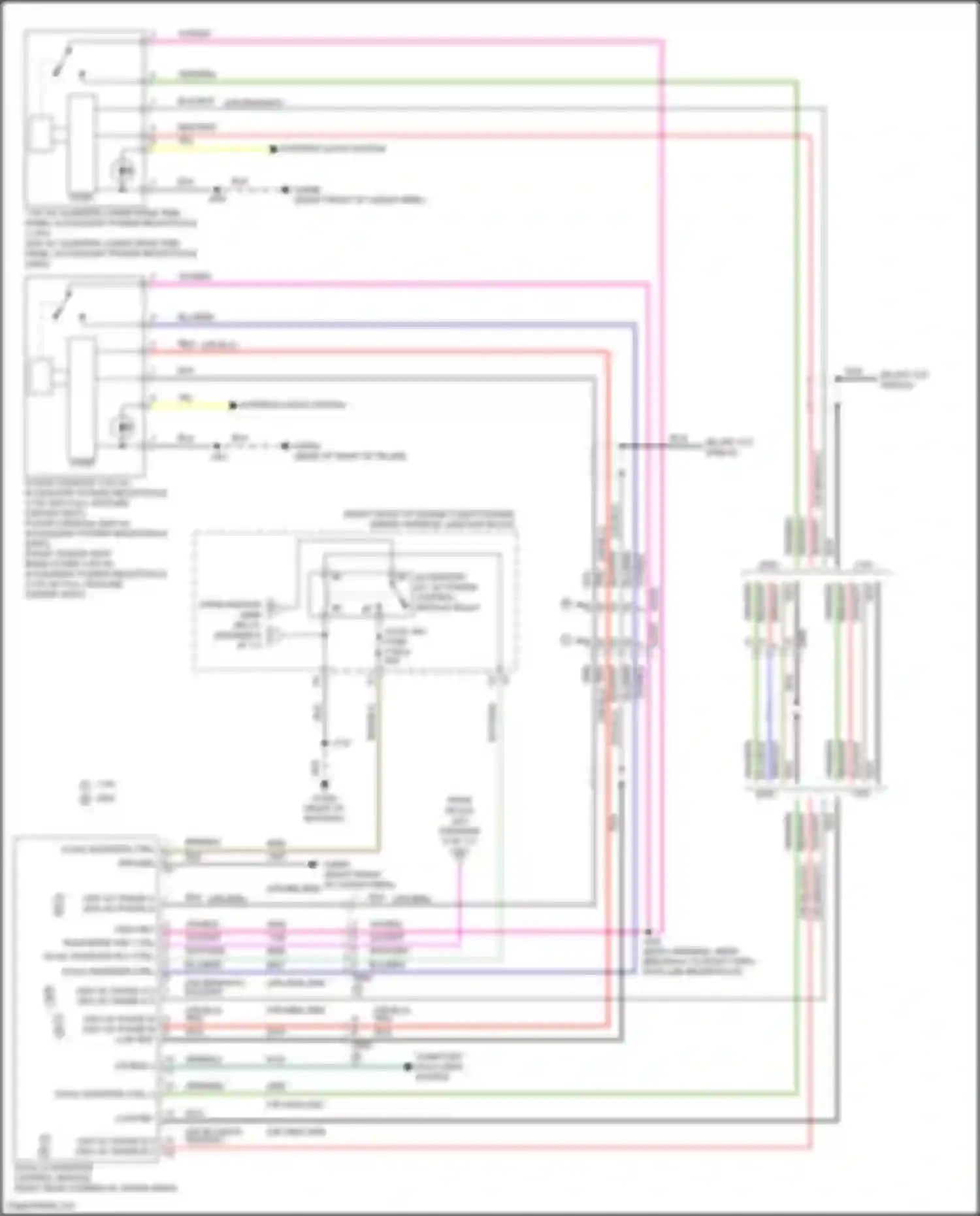 Wiring diagram blu/brn for Chevrolet Tahoe V (2021-2024) (16 of 19)