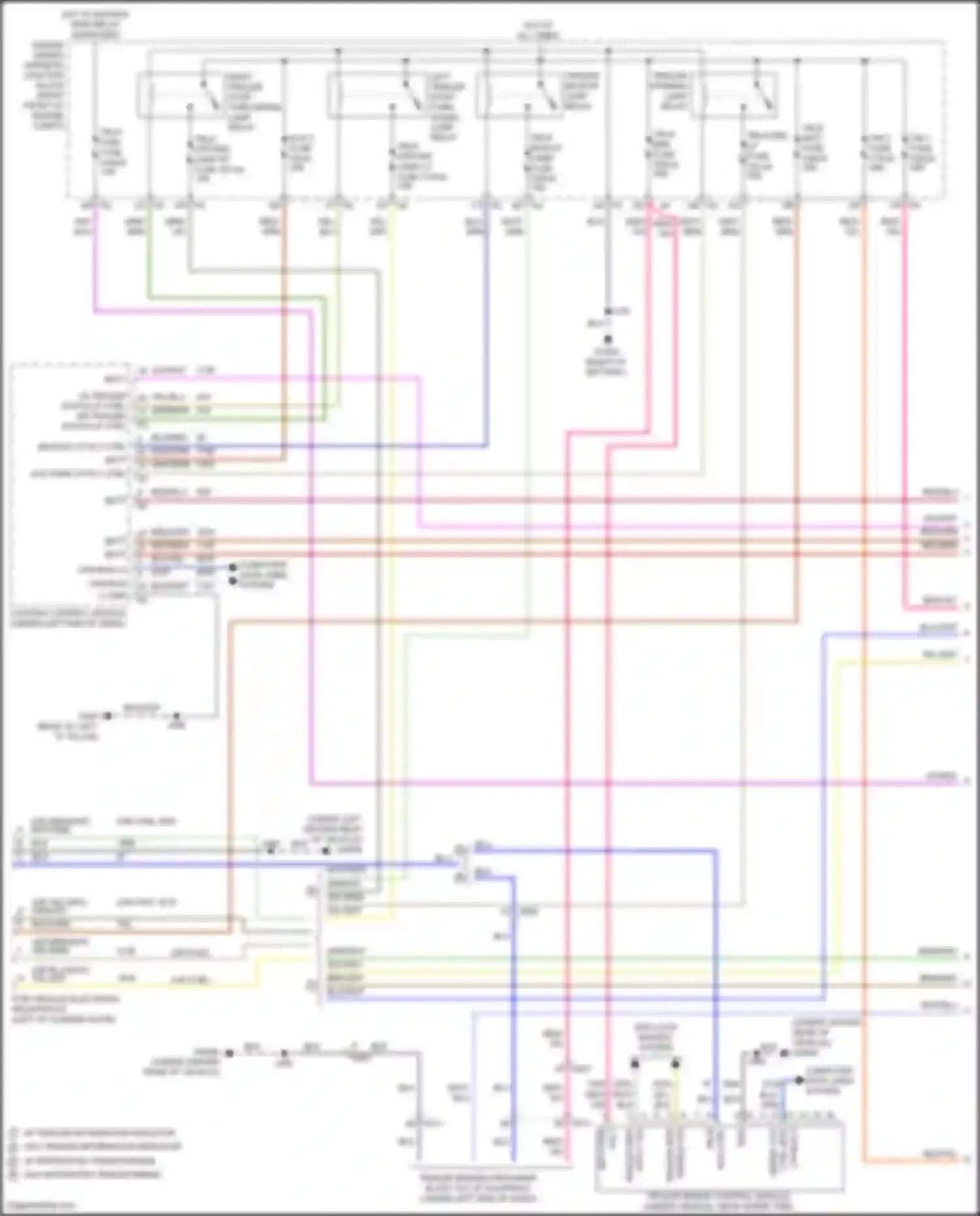 Wiring diagram can-bus for Chevrolet Tahoe V (2021-2024) (3 of 6)
