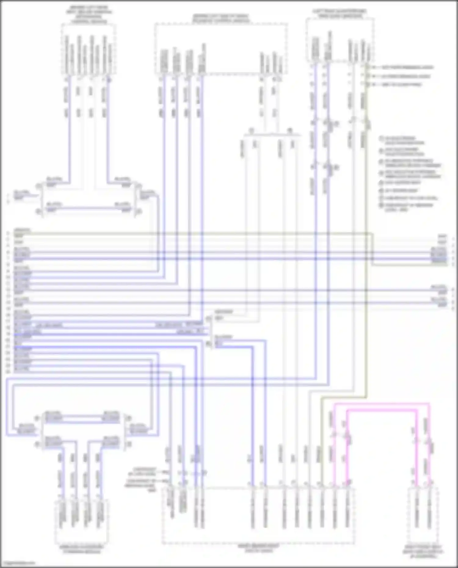 Wiring diagram chevrolet w/ low level for Chevrolet Tahoe V (2021-2024) (3 of 3)