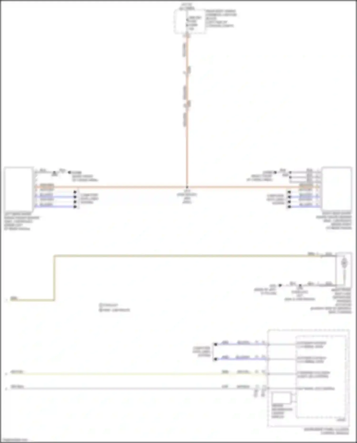 Wiring diagram day night led control for Chevrolet Tahoe V (2021-2024) (1 of 3)