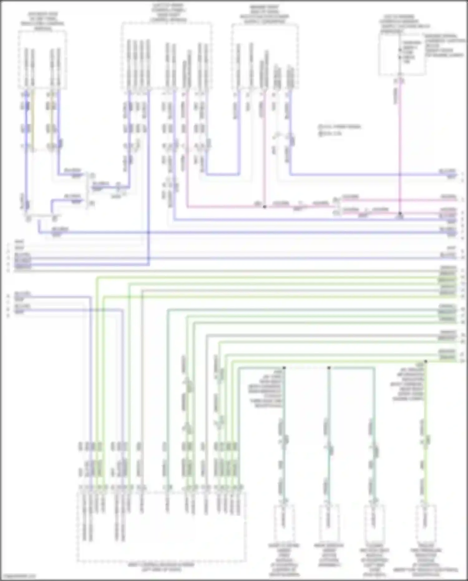 Wiring diagram engine wiring harness junction block for Chevrolet Tahoe V (2021-2024) (25 of 54)