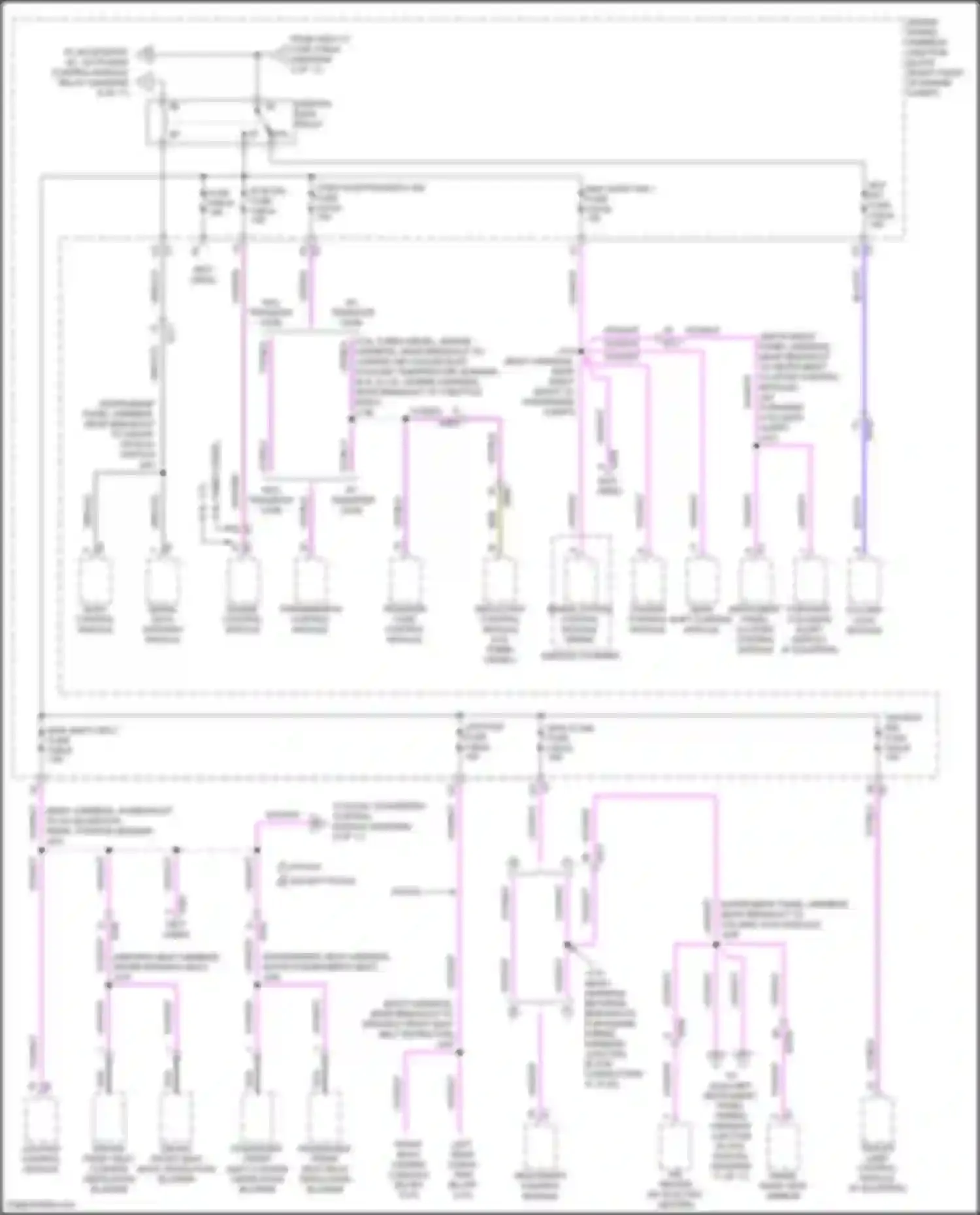 Wiring diagram inside rear view mirror for Chevrolet Tahoe V (2021-2024) (4 of 5)