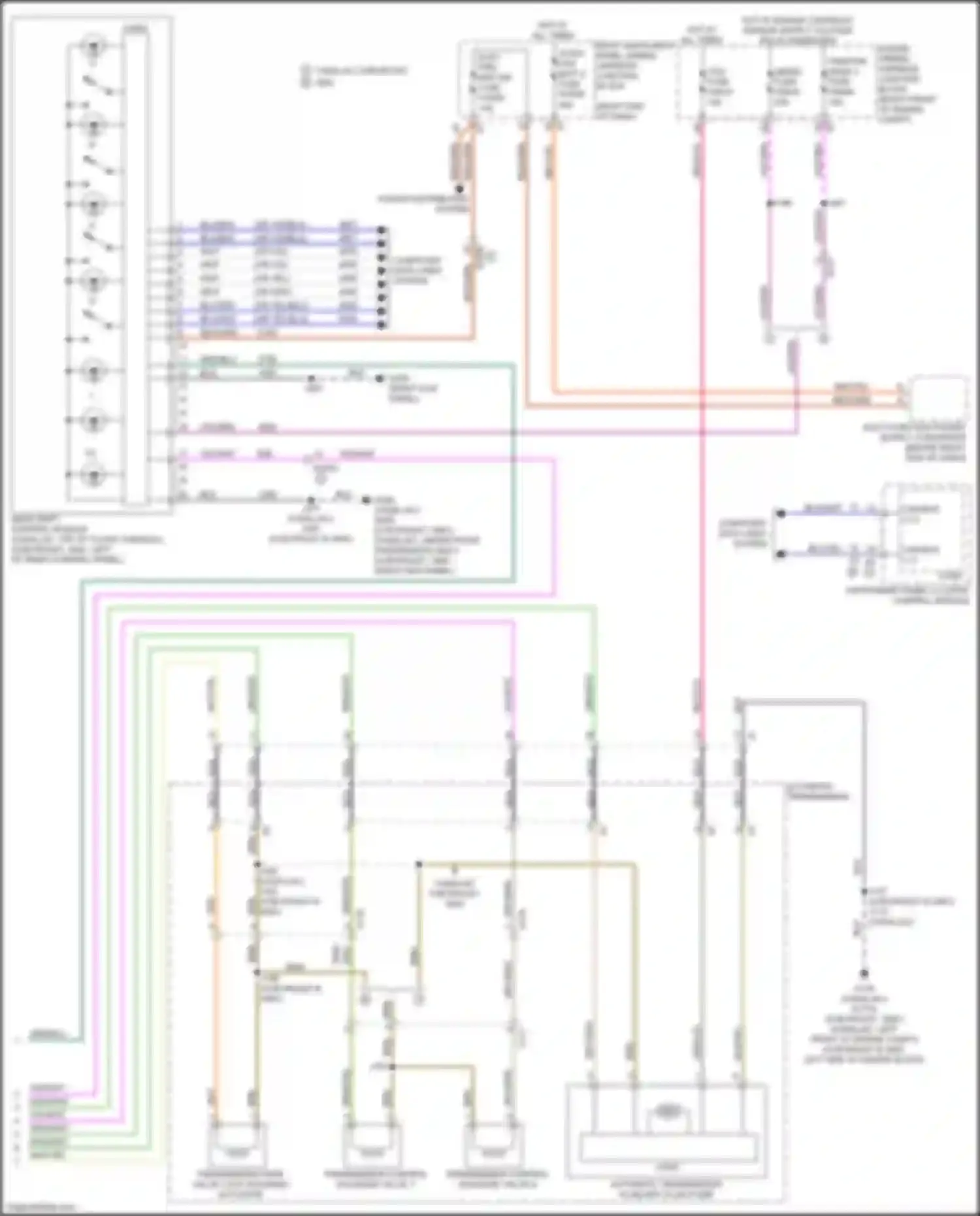 Wiring diagram multi-function power supply converter for Chevrolet Tahoe V (2021-2024) (1 of 12)