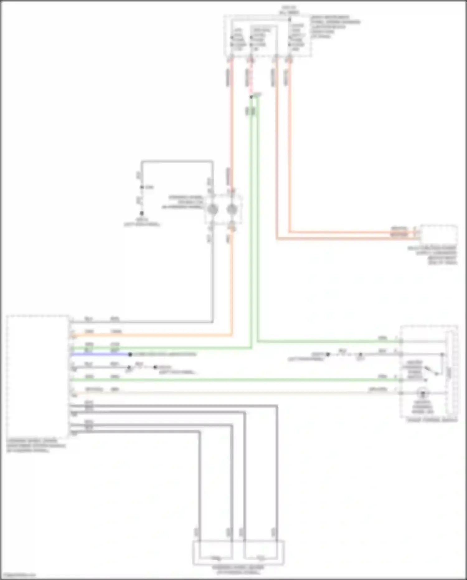 Wiring diagram right end of dash) for Chevrolet Tahoe V (2021-2024) (17 of 71)