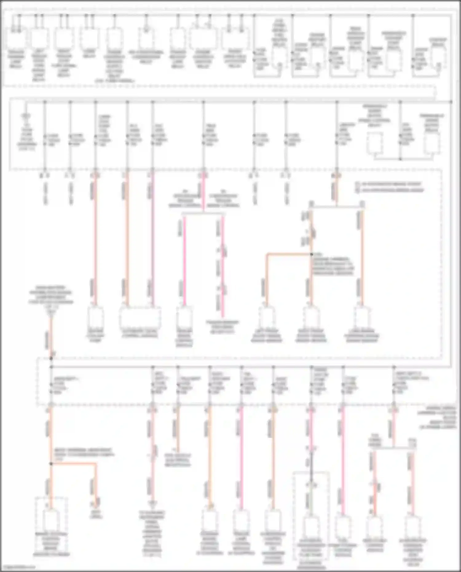Wiring diagram right front short range radar sensor for Chevrolet Tahoe V (2021-2024) (4 of 4)