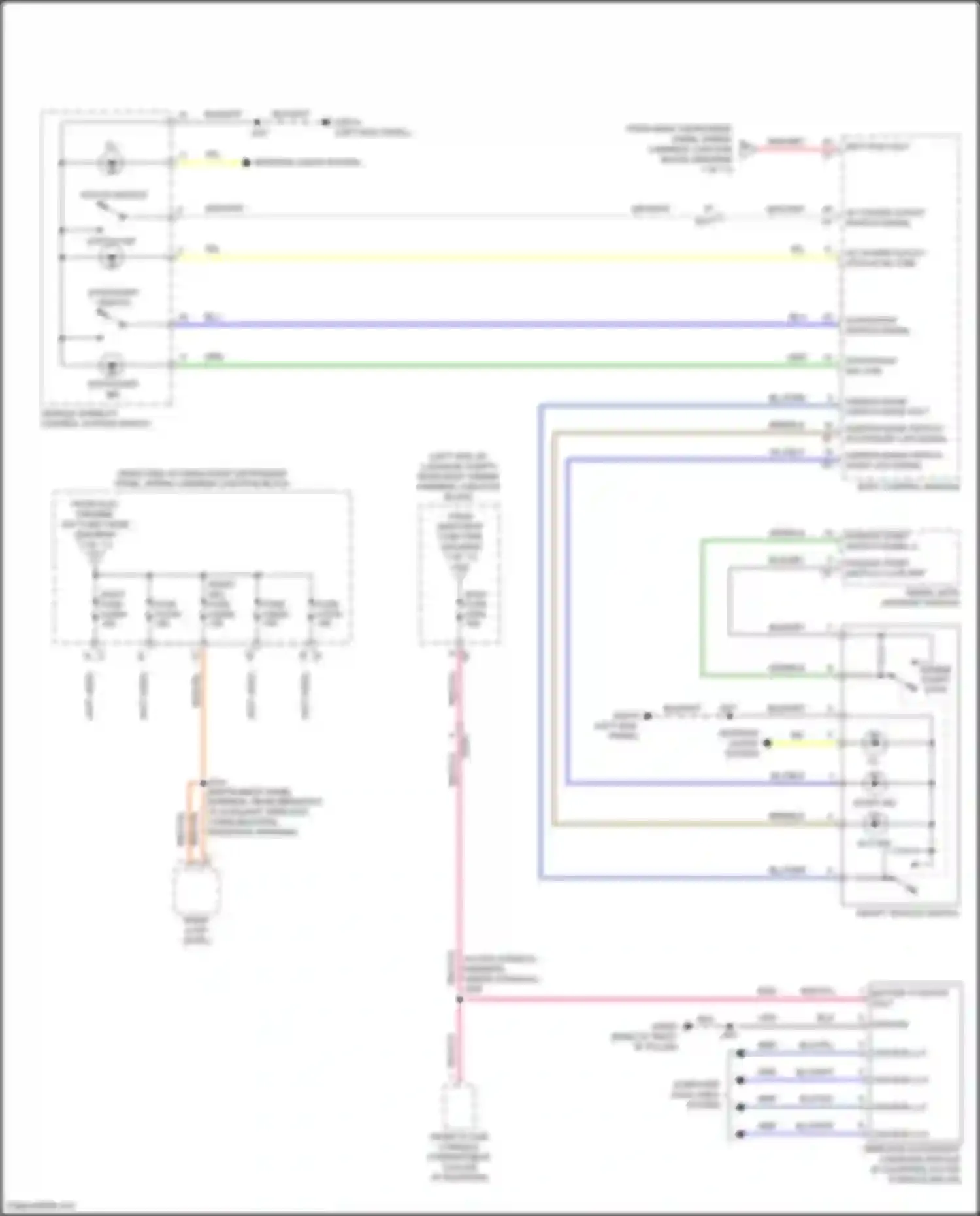 Wiring diagram status ind for Chevrolet Tahoe V (2021-2024) (1 of 1)